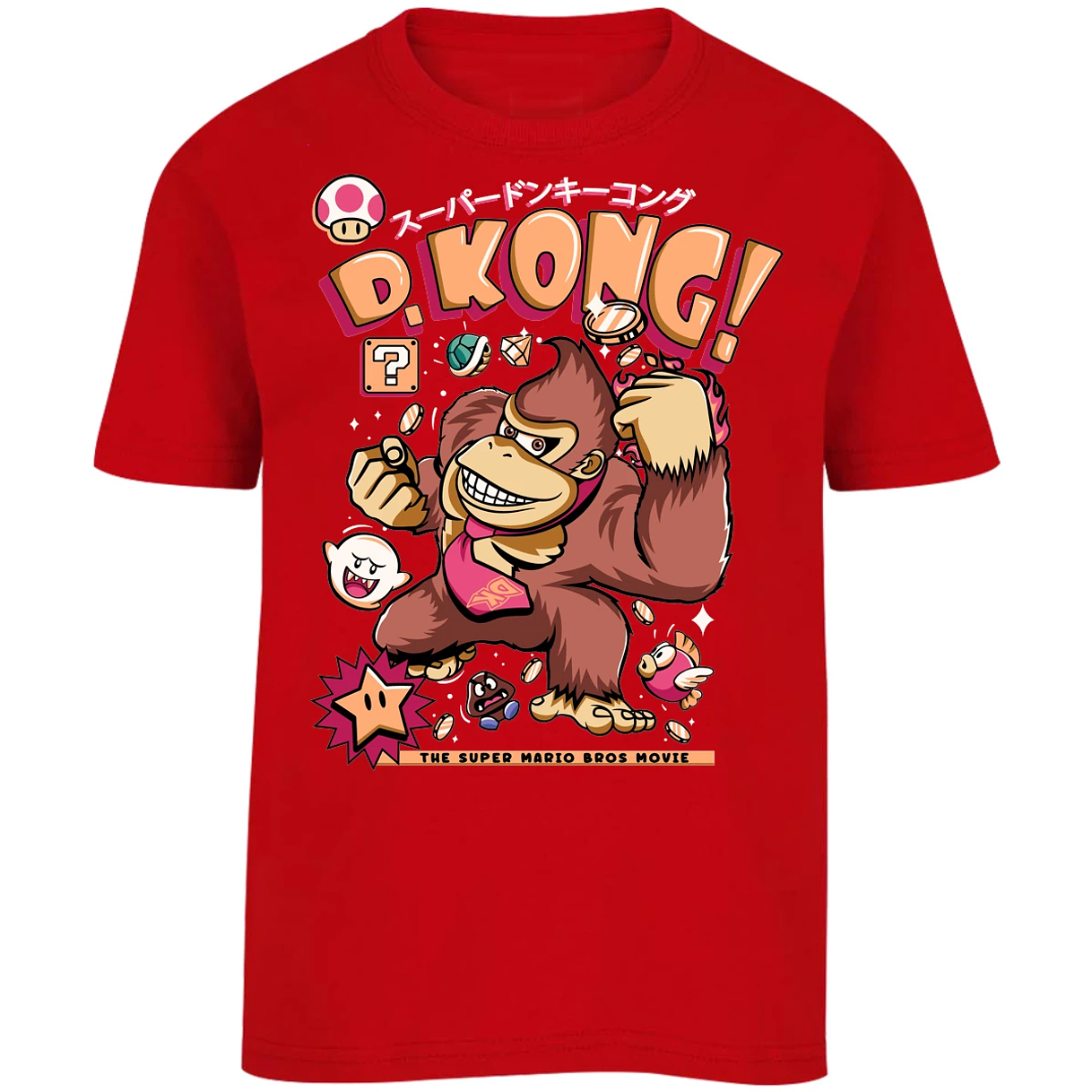 Playera Mario Bros Donkey Kong Tee para Niño 3