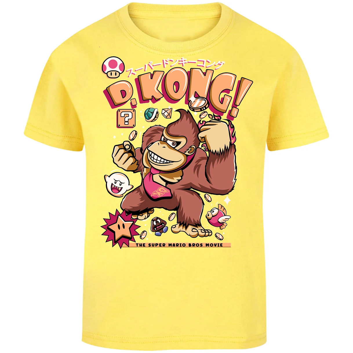 Playera Mario Bros Donkey Kong Tee para Niño 1