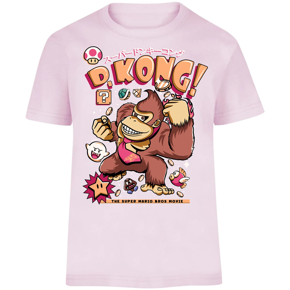 Playera Mario Bros Donkey Kong Tee para Niño 2