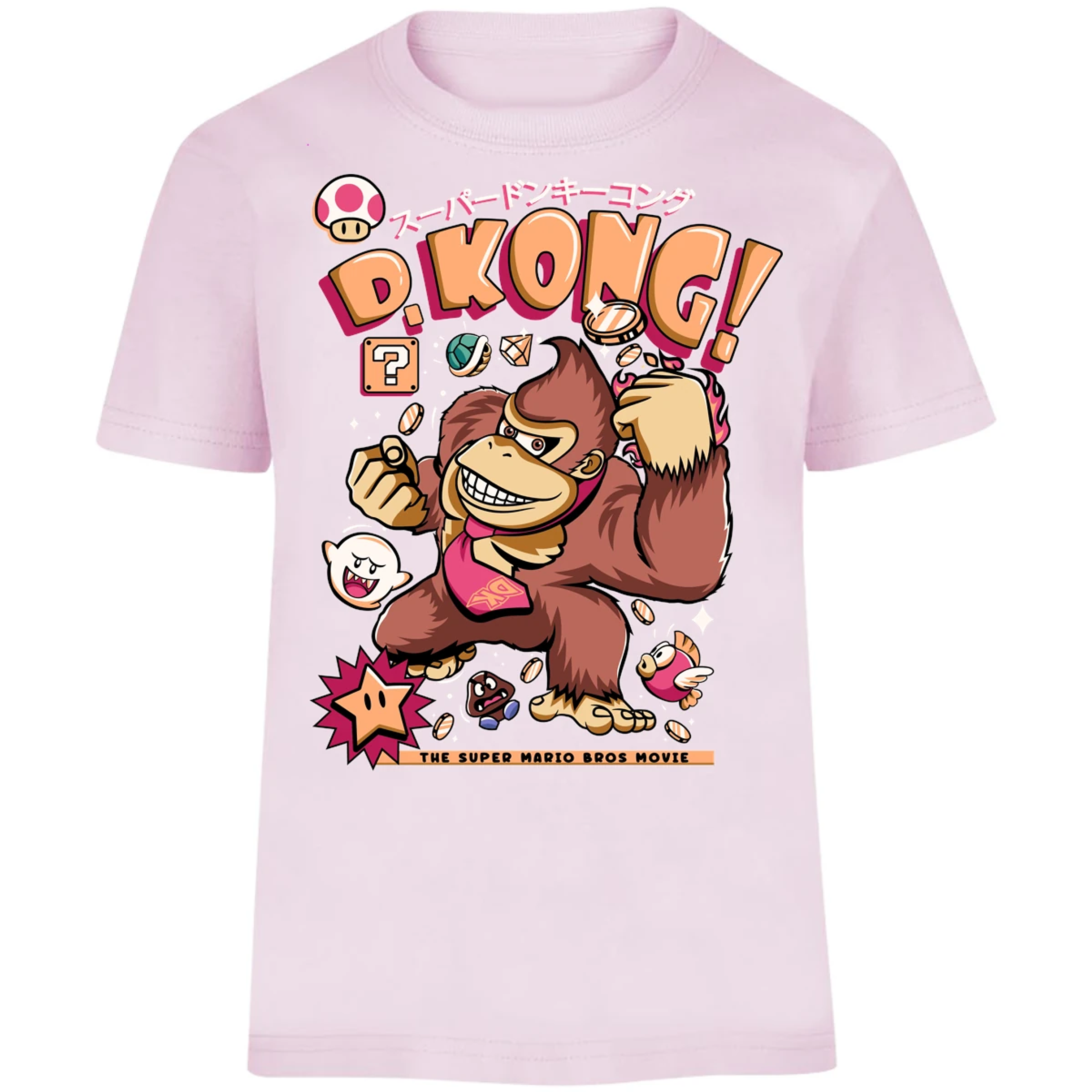 Playera Mario Bros Donkey Kong Tee para Niño 2