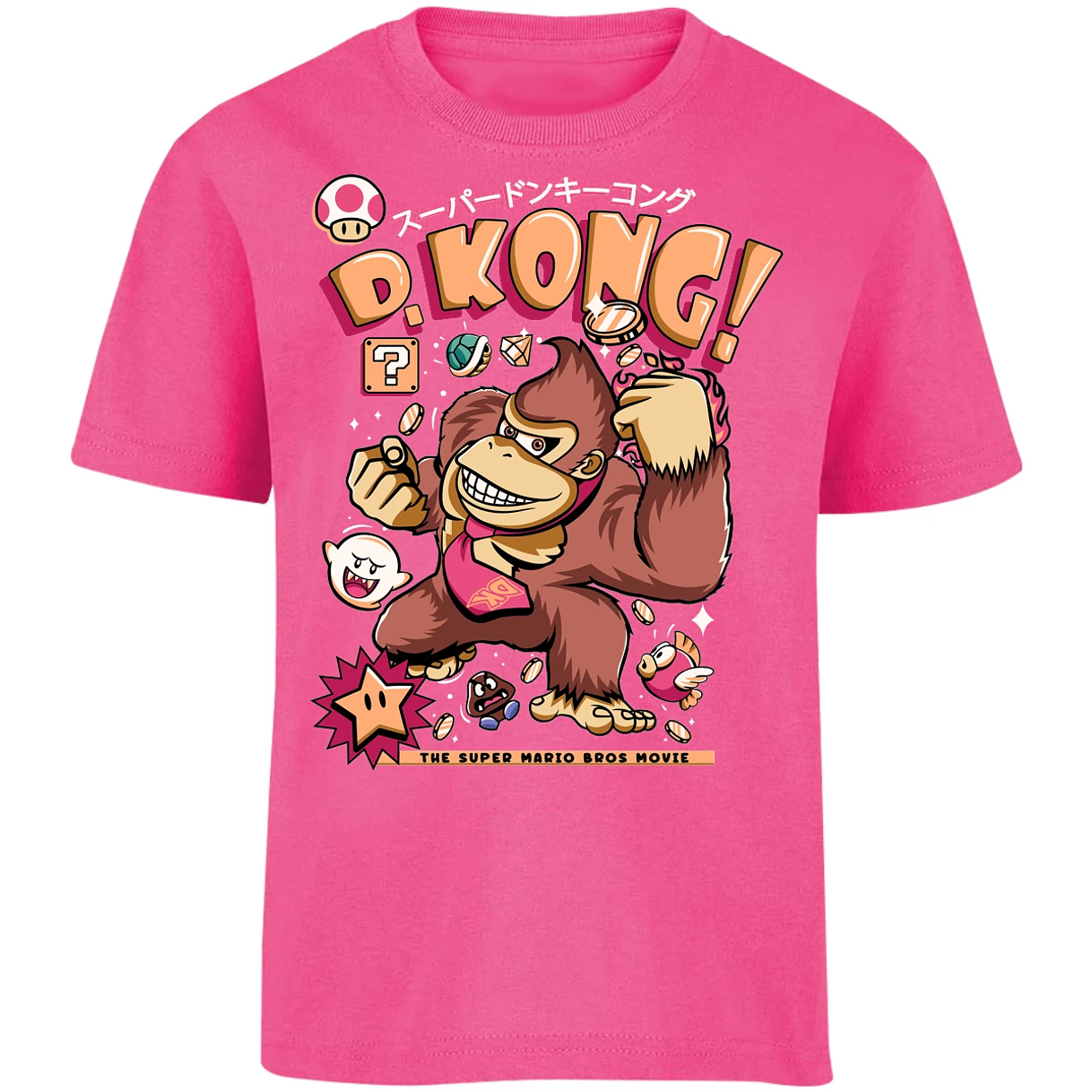 Playera Mario Bros Donkey Kong Tee para Niño 4