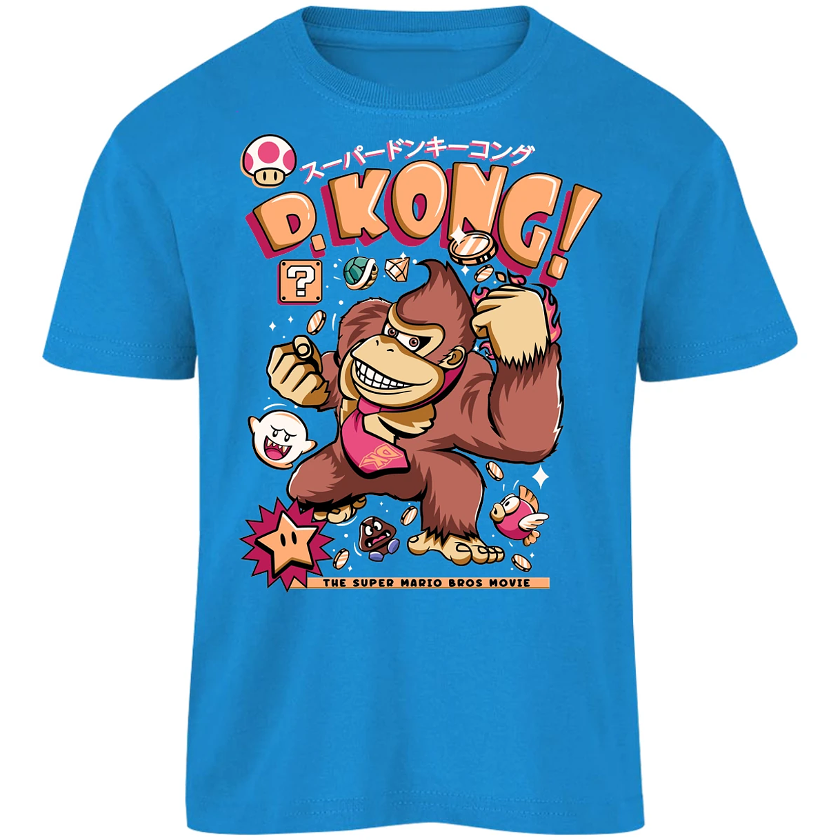 Playera Mario Bros Donkey Kong Tee para Niño 5