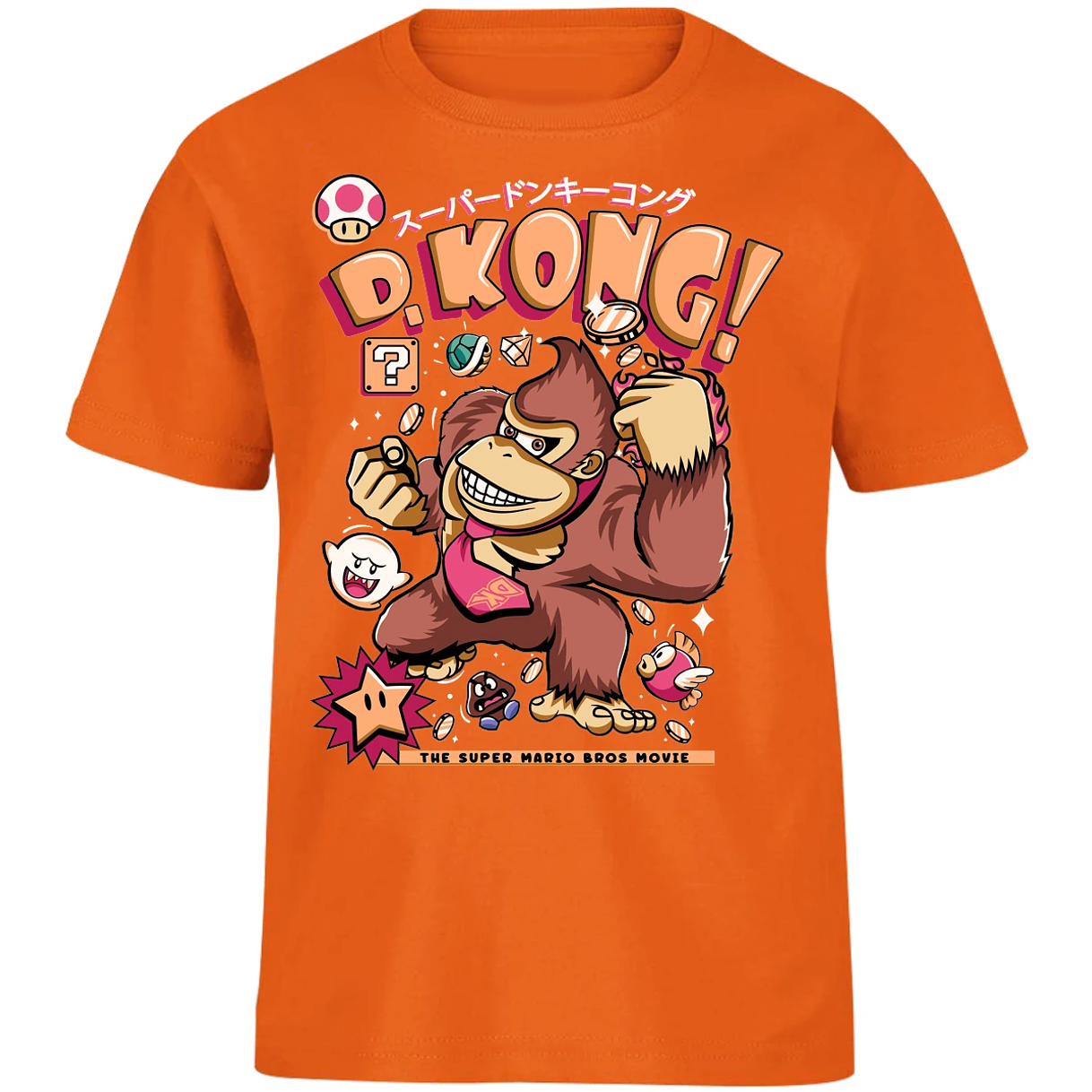 Playera Mario Bros Donkey Kong Tee para Niño 10