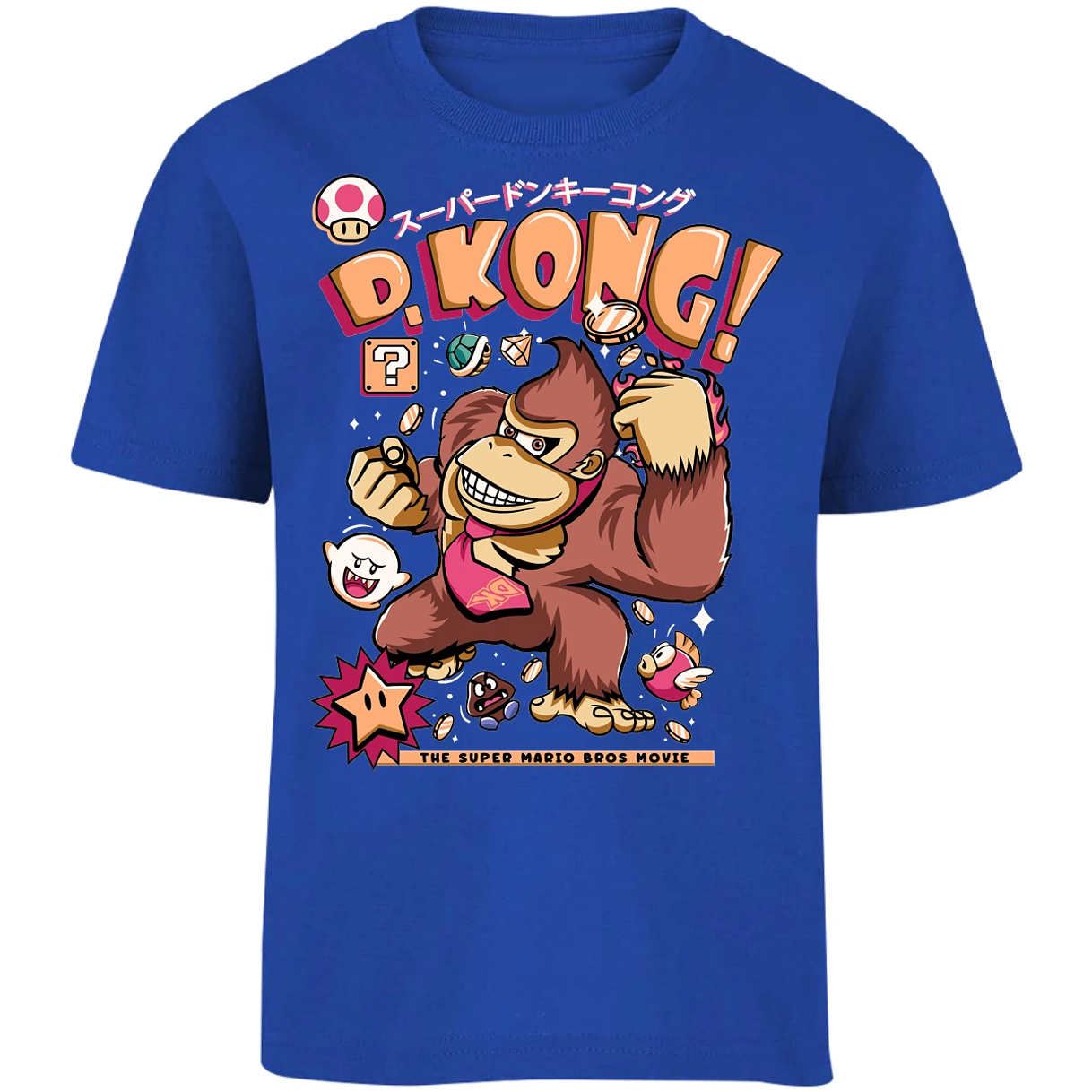 Playera Mario Bros Donkey Kong Tee para Niño 11