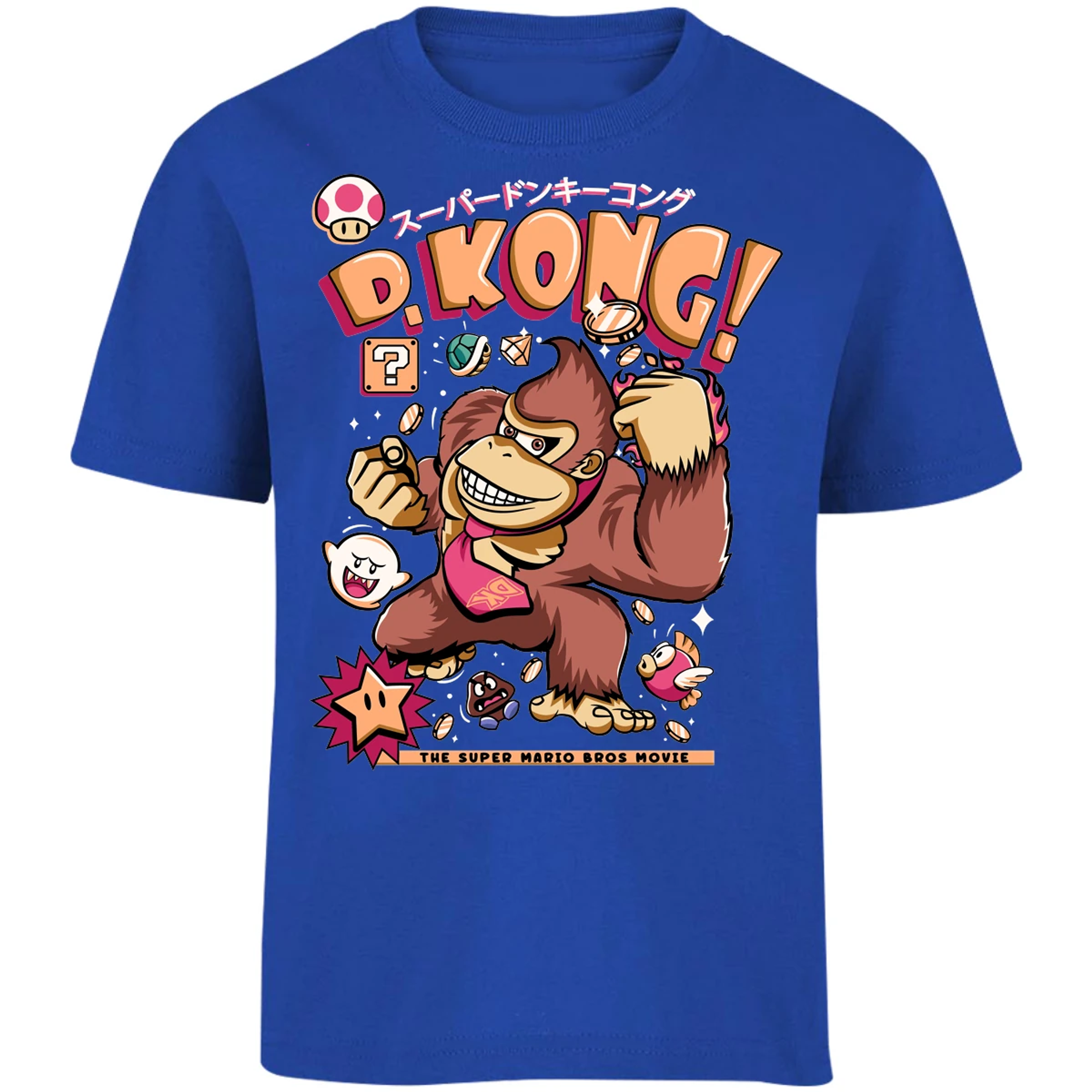 Playera Mario Bros Donkey Kong Tee para Niño 11
