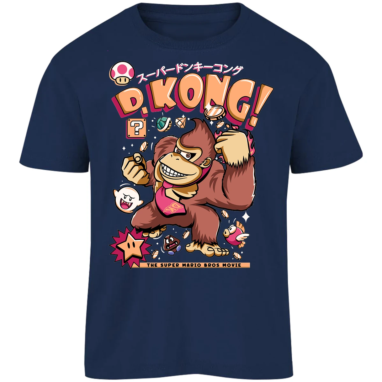 Playera Mario Bros Donkey Kong Tee para Niño 12
