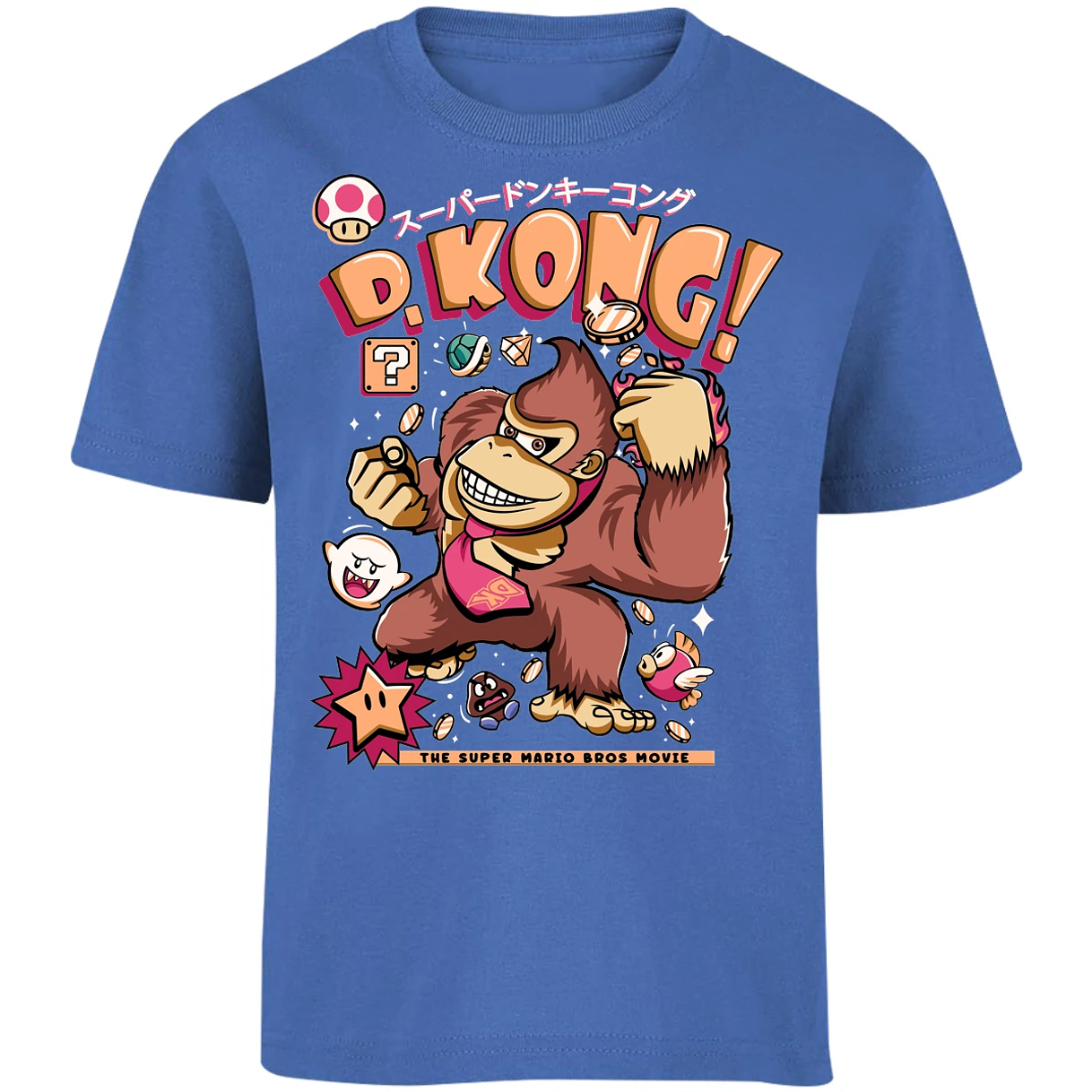 Playera Mario Bros Donkey Kong Tee para Niño 13