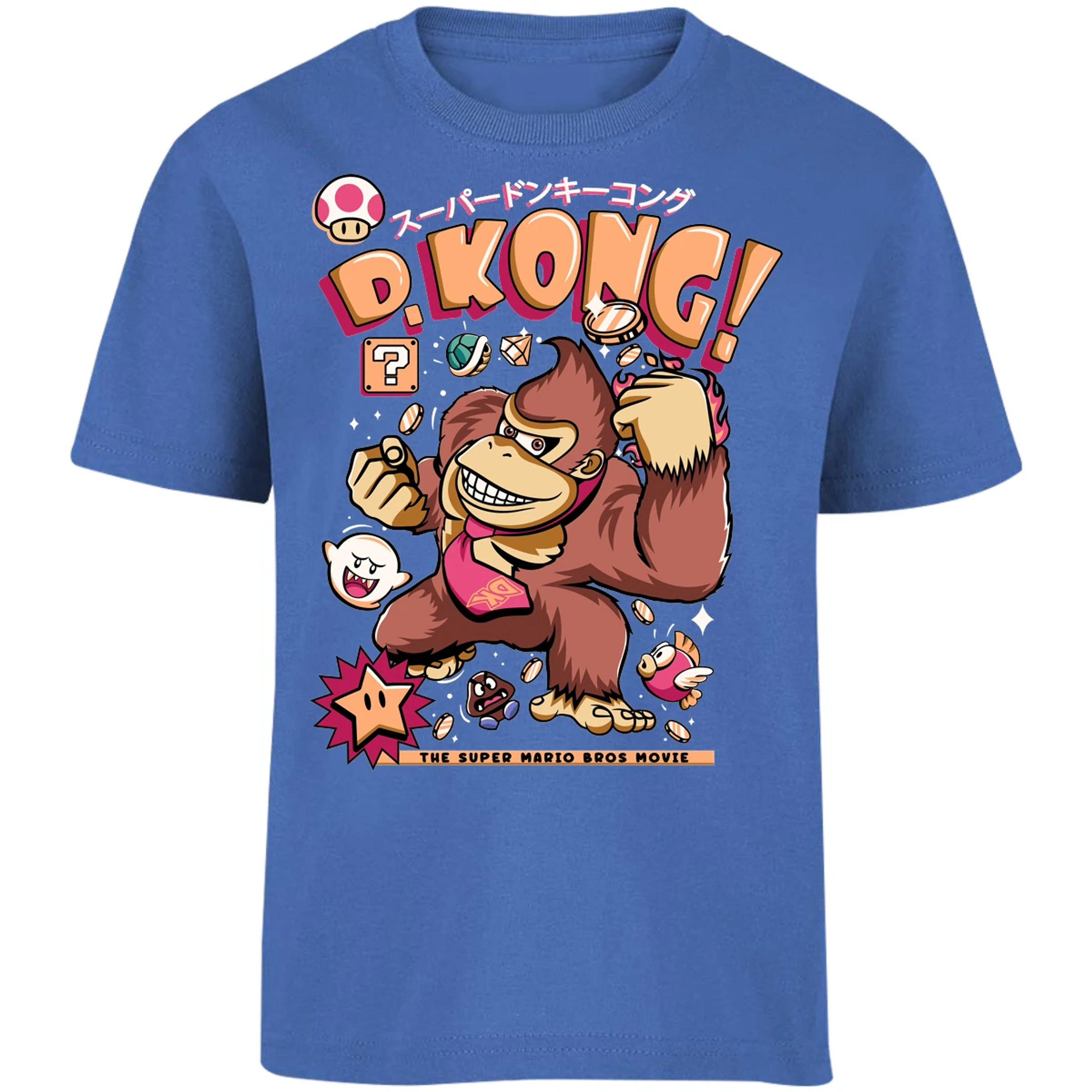 Playera Mario Bros Donkey Kong Tee para Niño 13