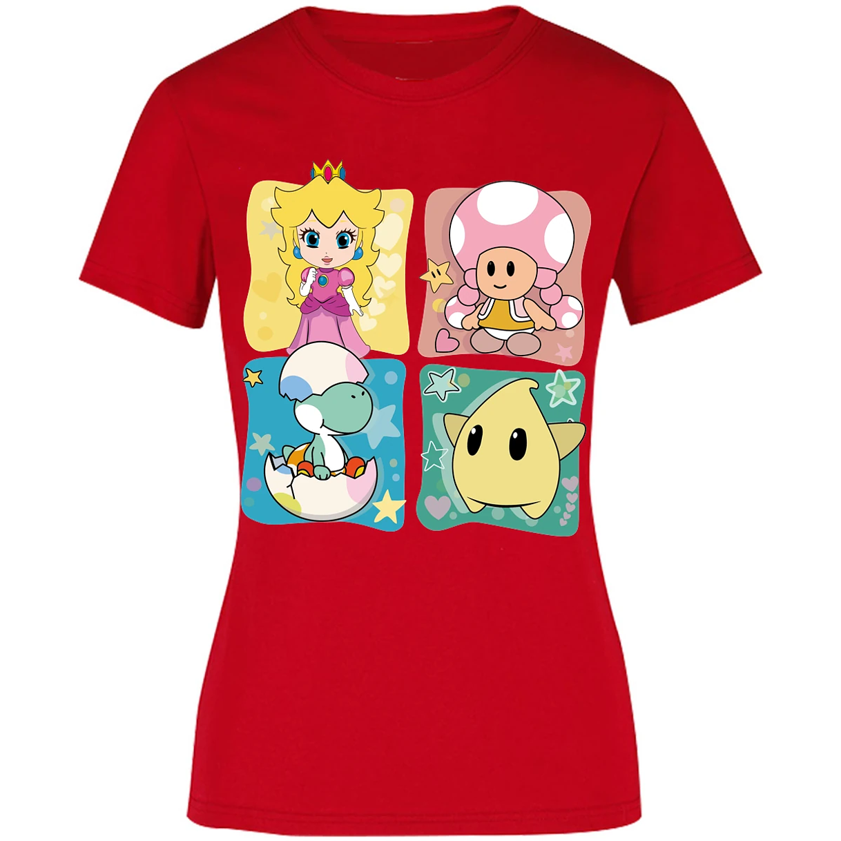 Blusa Mario Bros Mario Personajes Kawaii Blusa para Mujer 11