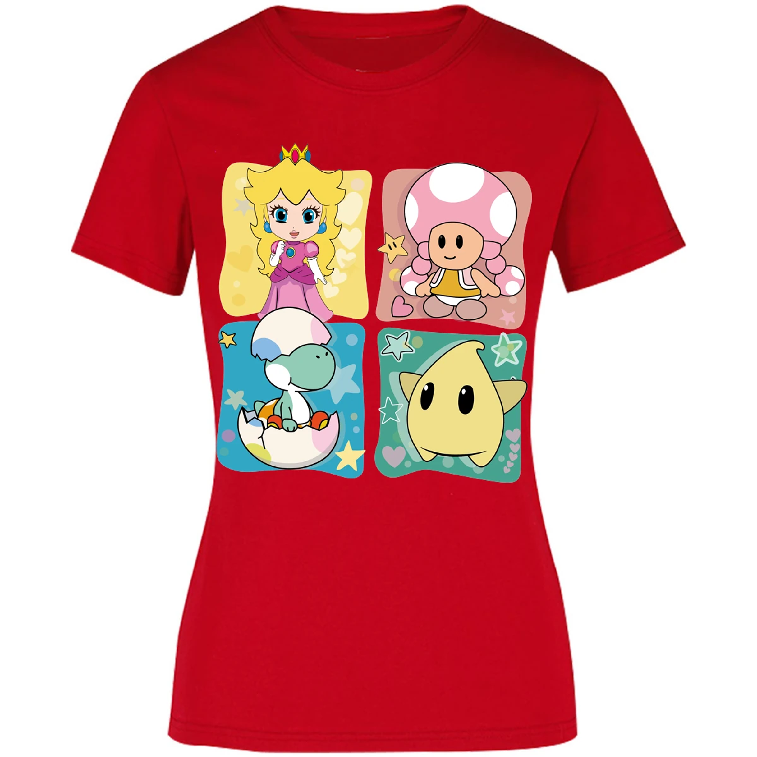 Blusa Mario Bros Mario Personajes Kawaii Blusa para Mujer 11
