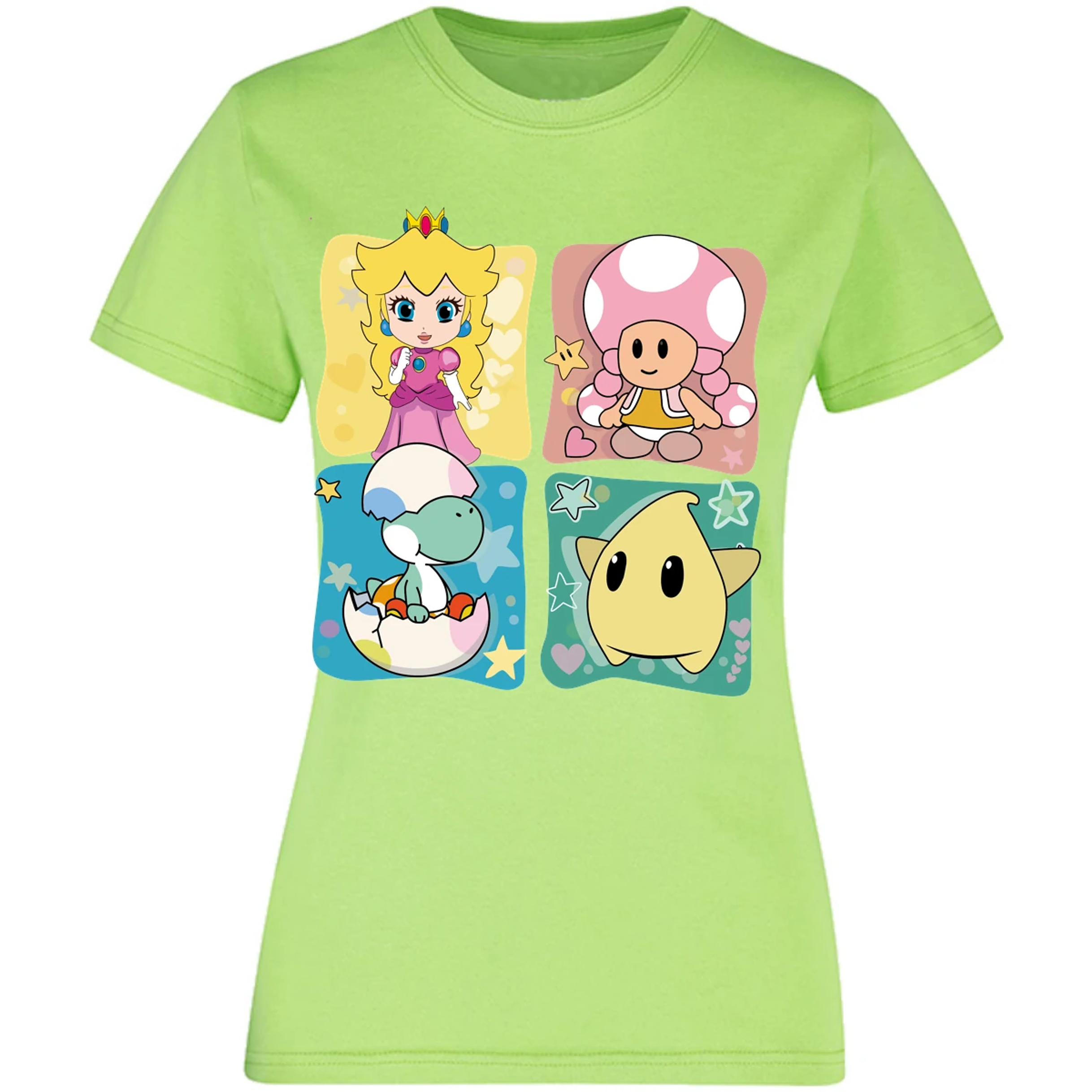 Blusa Mario Bros Mario Personajes Kawaii Blusa para Mujer 15