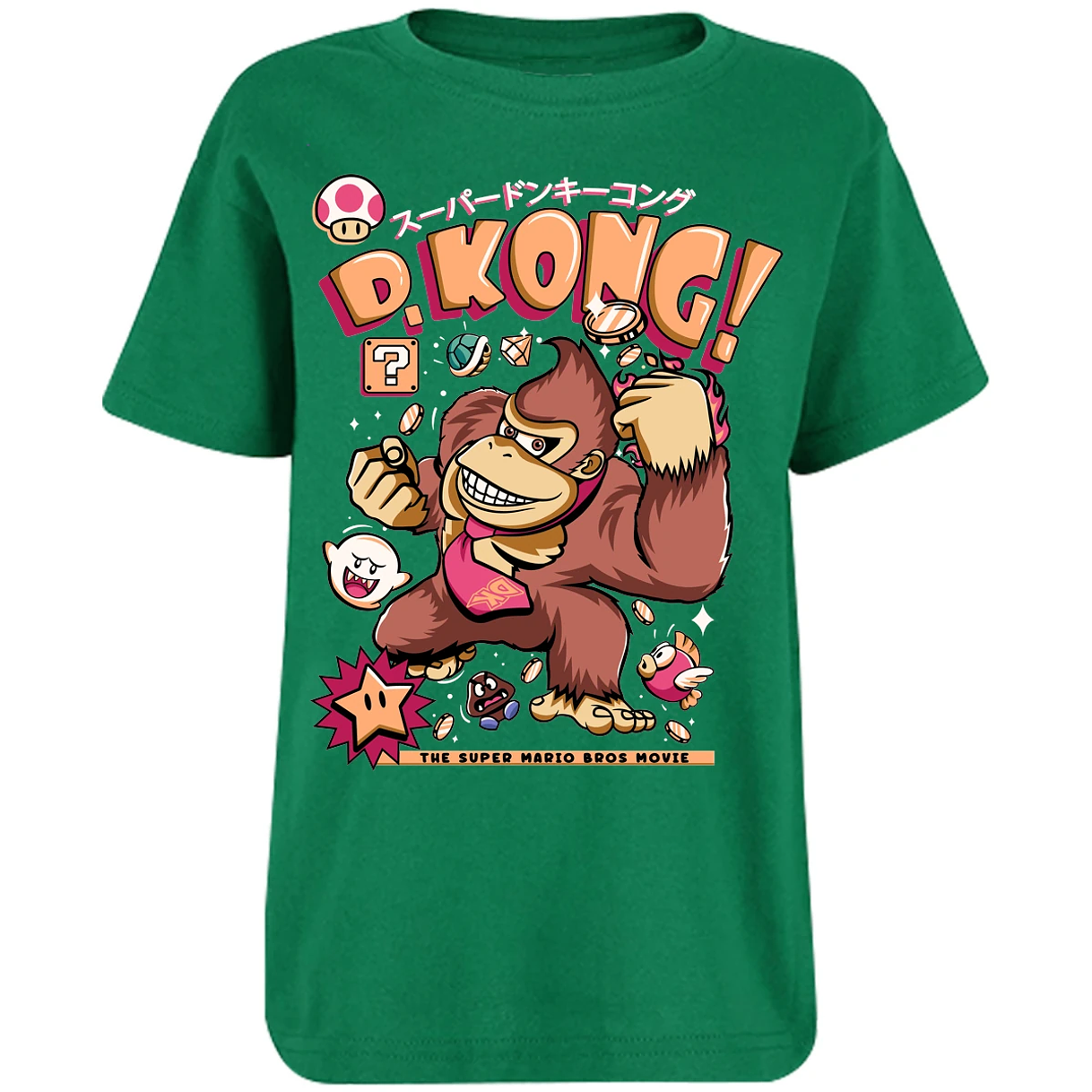 Playera Mario Bros Donkey Kong Tee para Niño 17