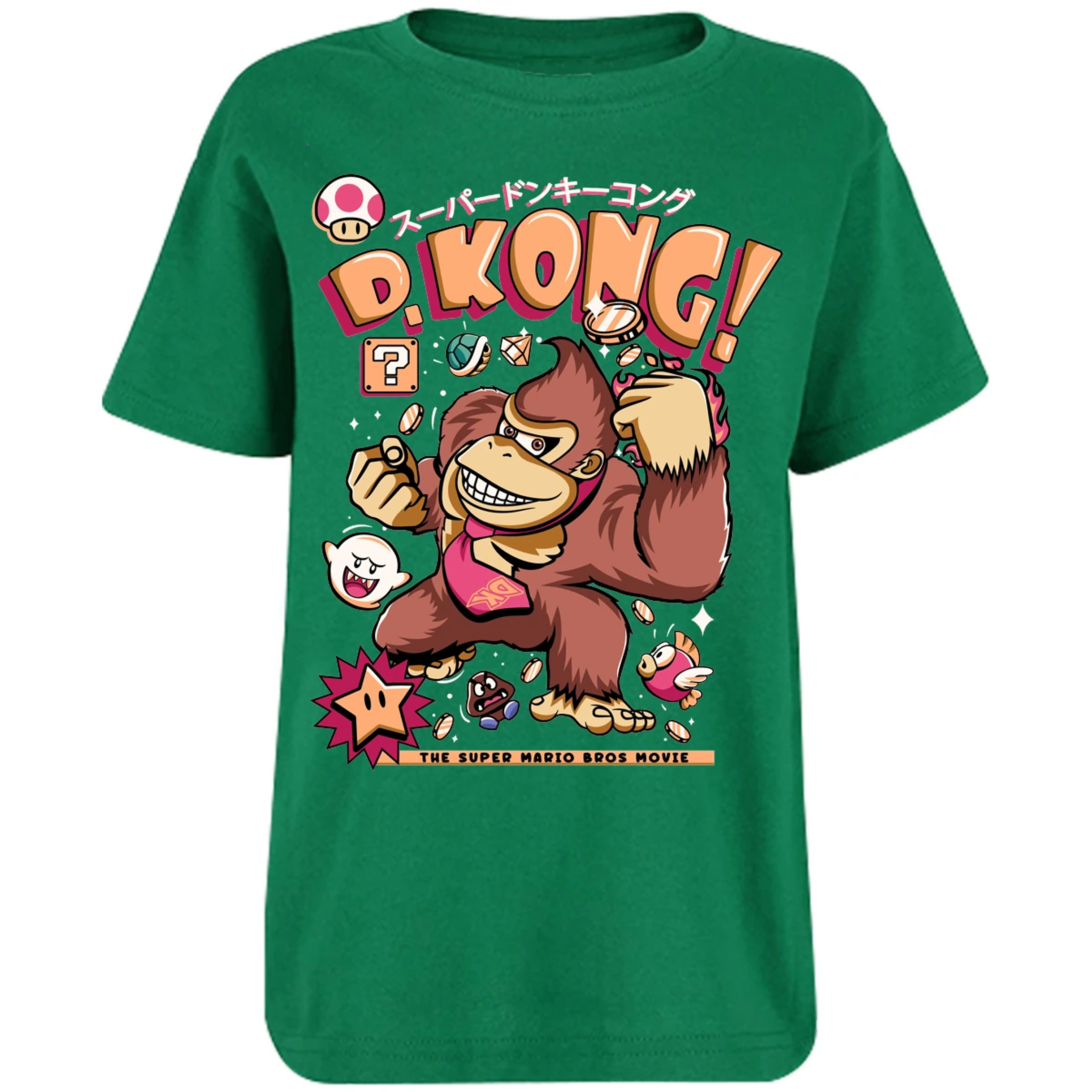 Playera Mario Bros Donkey Kong Tee para Niño 17