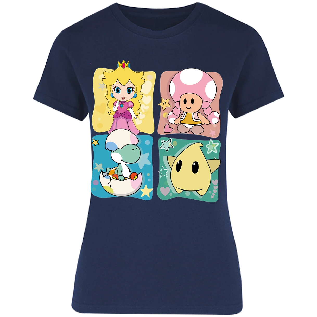 Blusa Mario Bros Mario Personajes Kawaii Blusa para Mujer 3