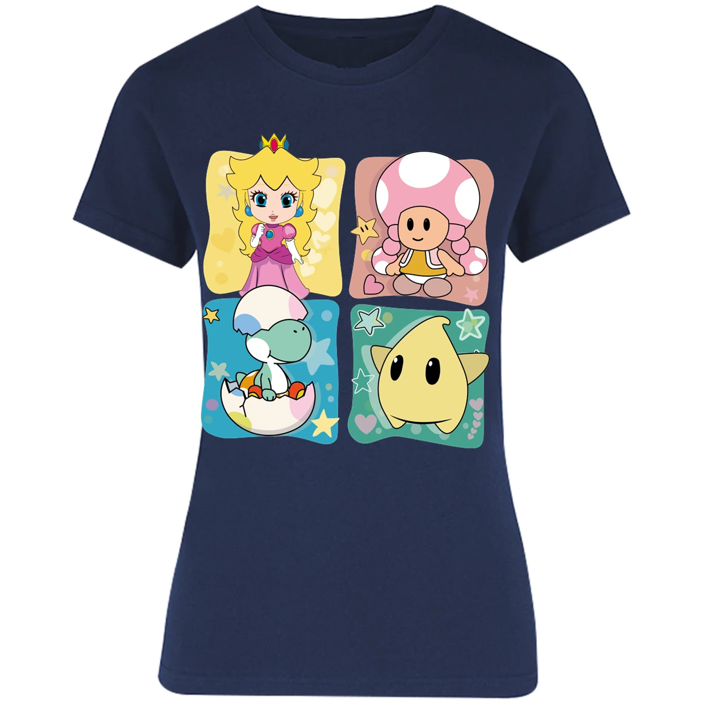 Blusa Mario Bros Mario Personajes Kawaii Blusa para Mujer 3