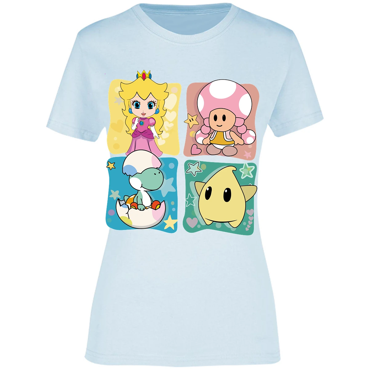 Blusa Mario Bros Mario Personajes Kawaii Blusa para Mujer 13