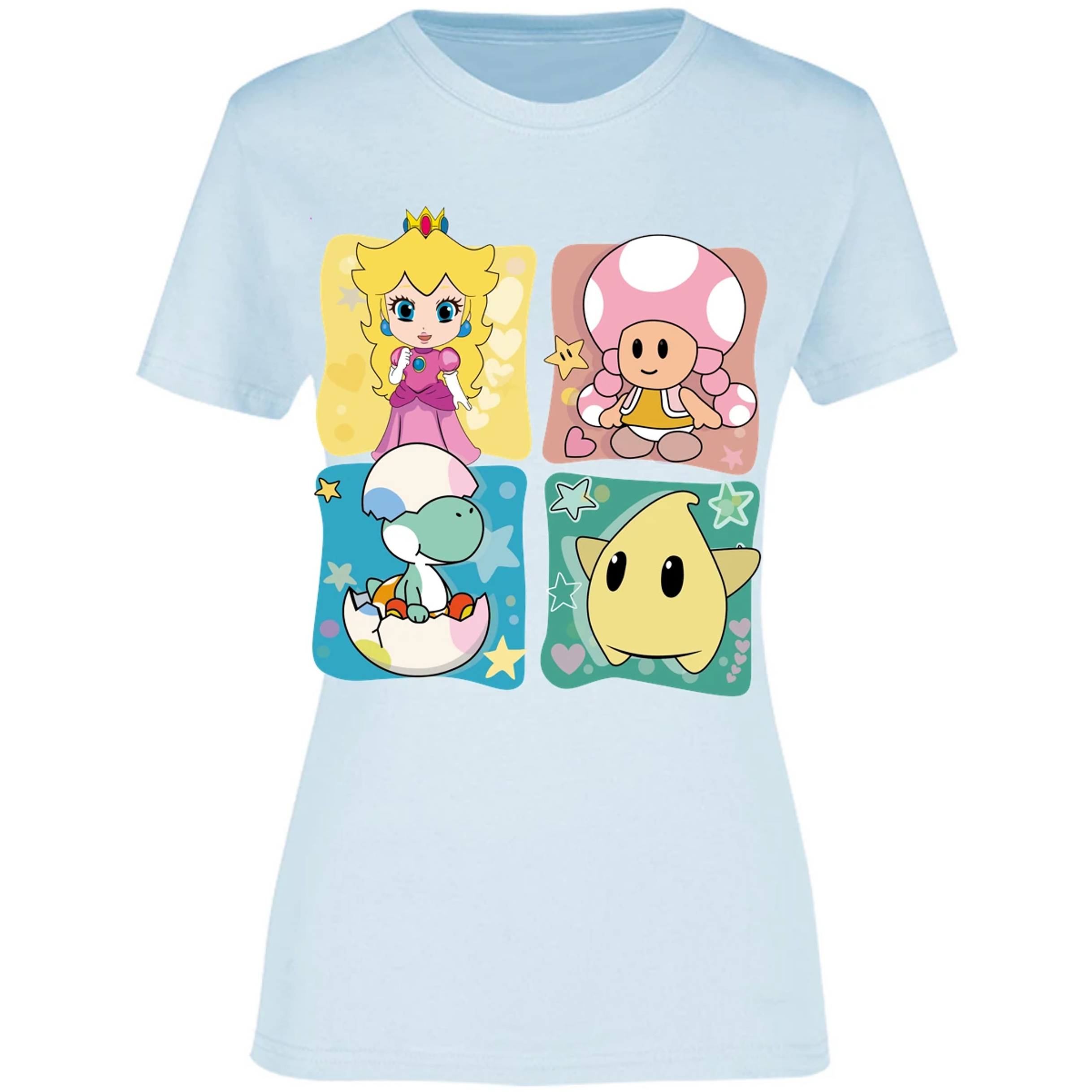 Blusa Mario Bros Mario Personajes Kawaii Blusa para Mujer 13