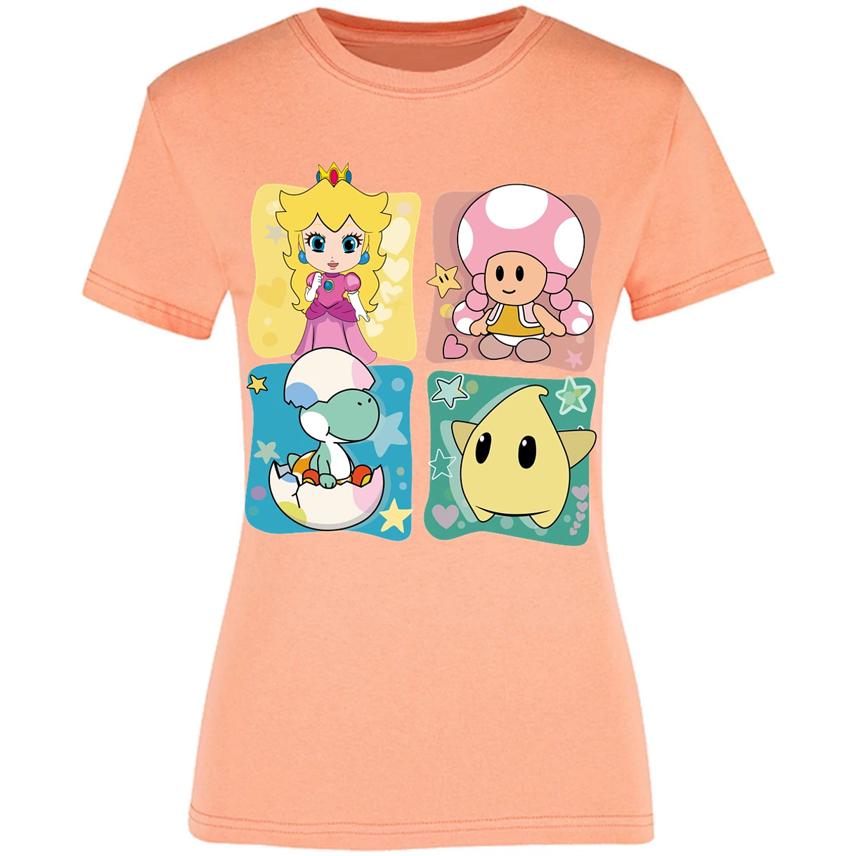 Blusa Mario Bros Mario Personajes Kawaii Blusa para Mujer 17