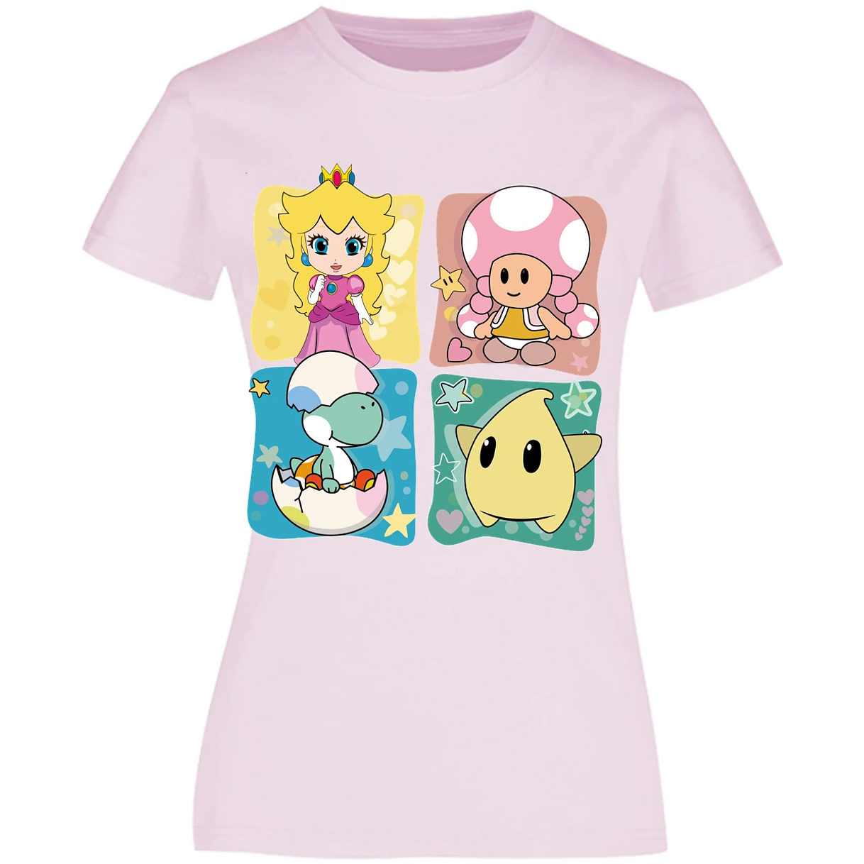 Blusa Mario Bros Mario Personajes Kawaii Blusa para Mujer 18