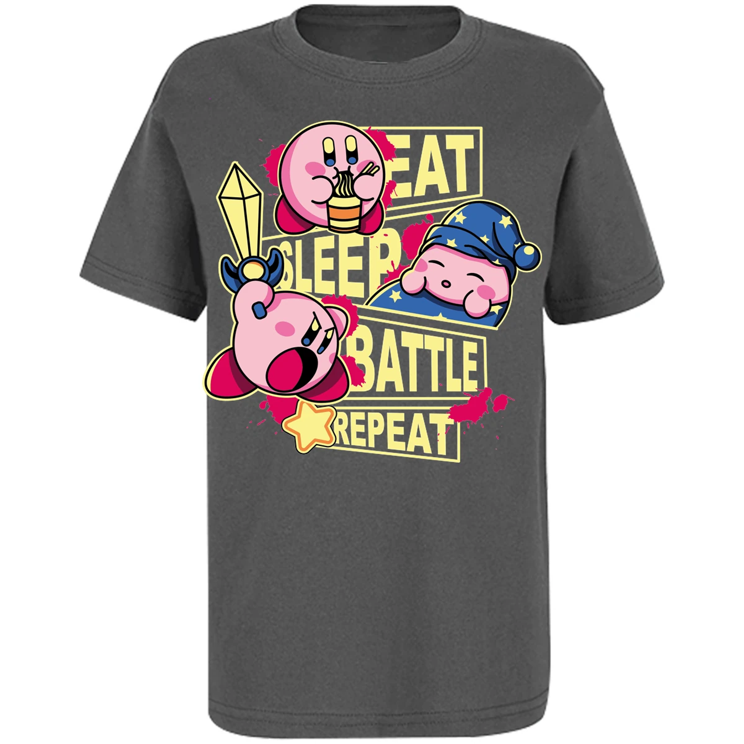 Playera Mario Bros Kirby para Niño 13