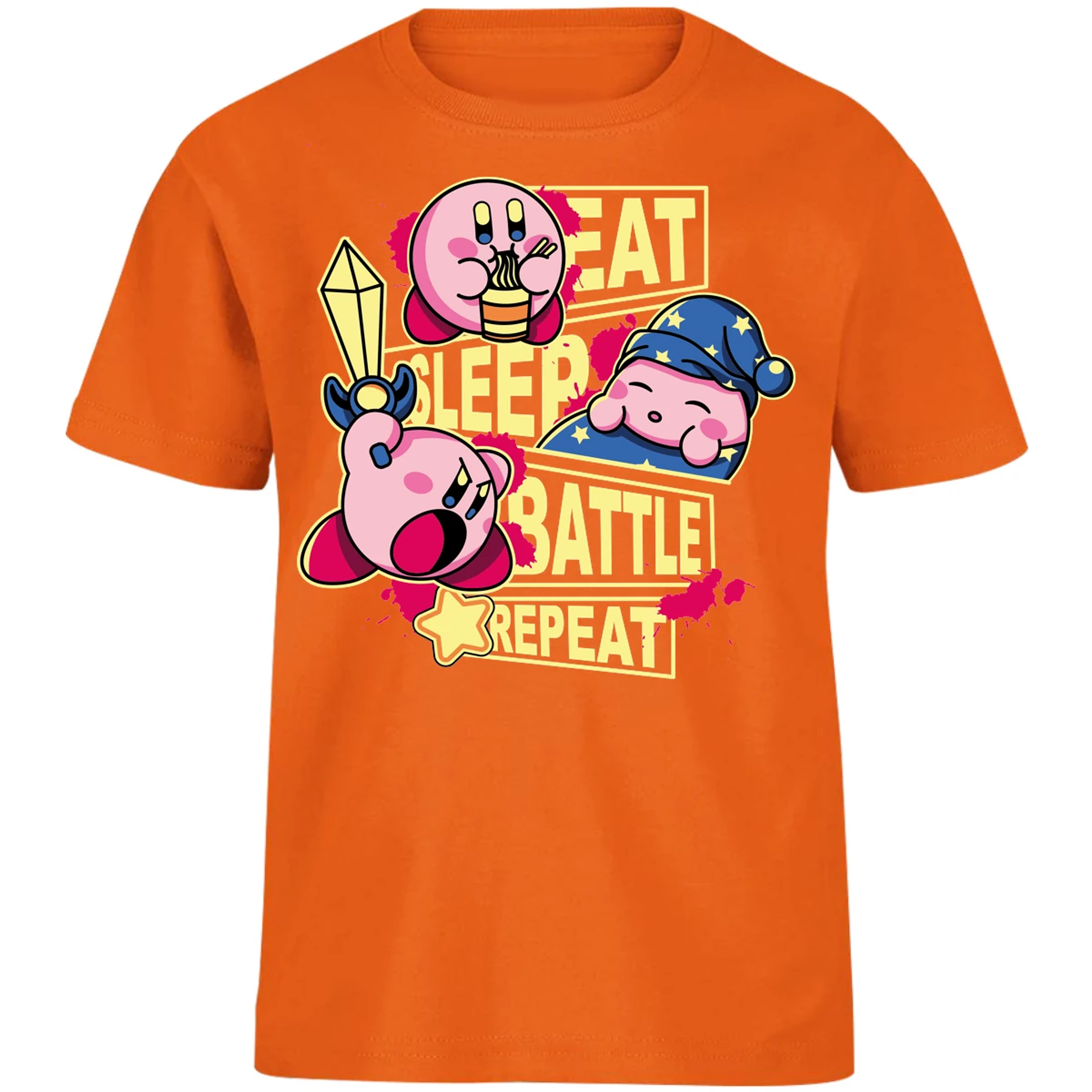 Playera Mario Bros Kirby para Niño 1