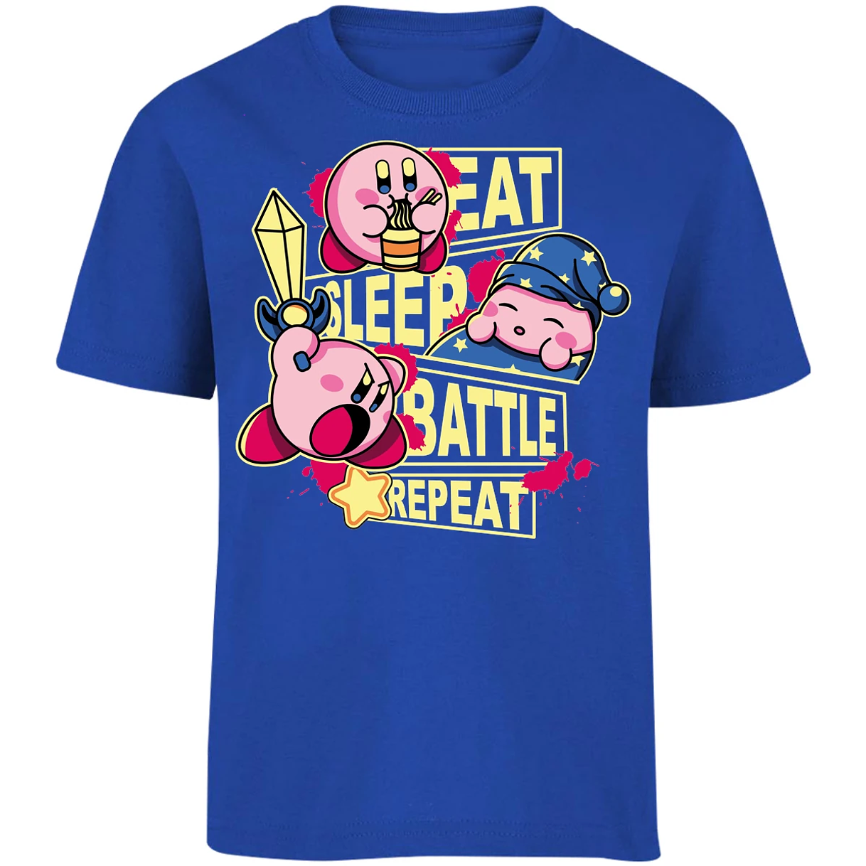 Playera Mario Bros Kirby para Niño 2