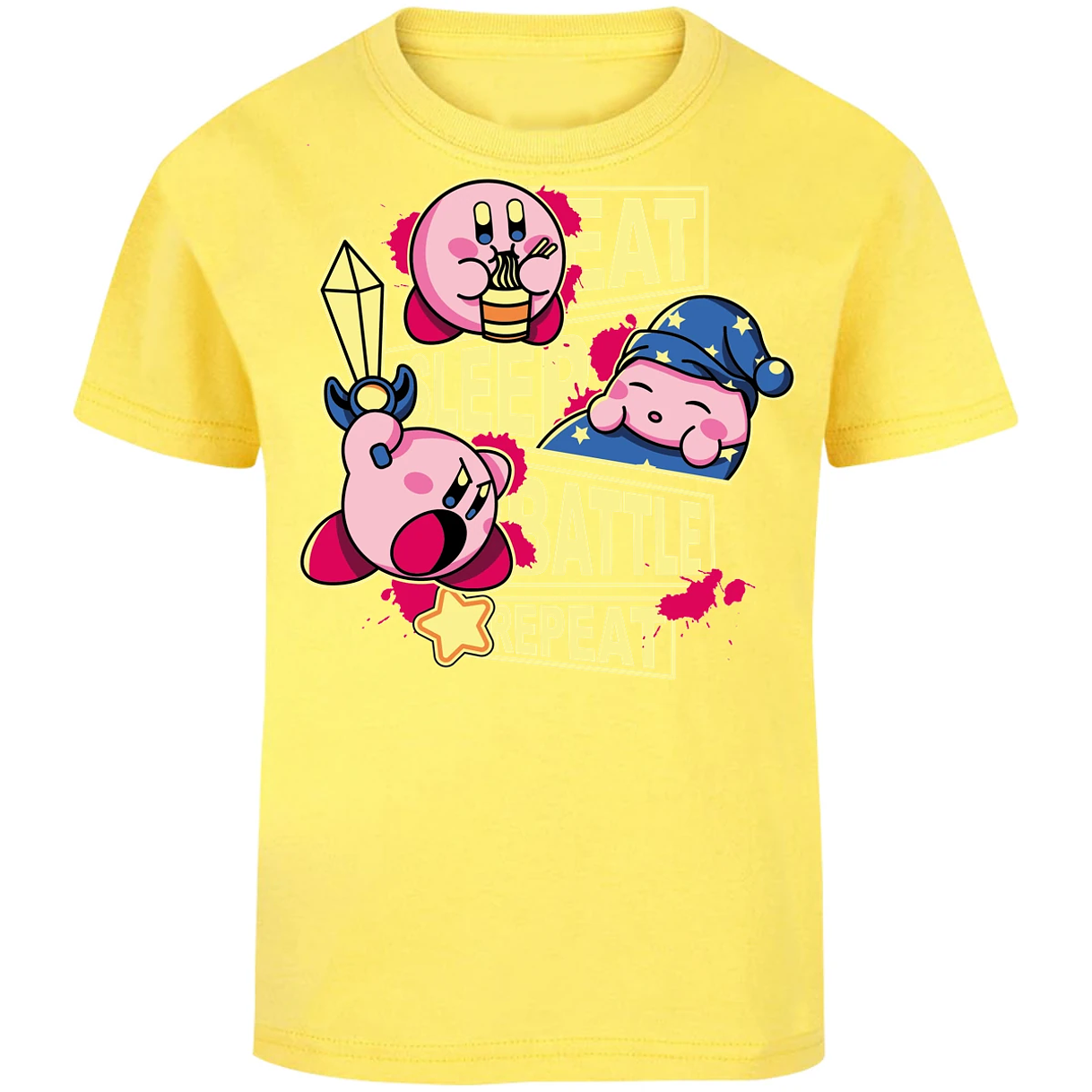 Playera Mario Bros Kirby para Niño 5