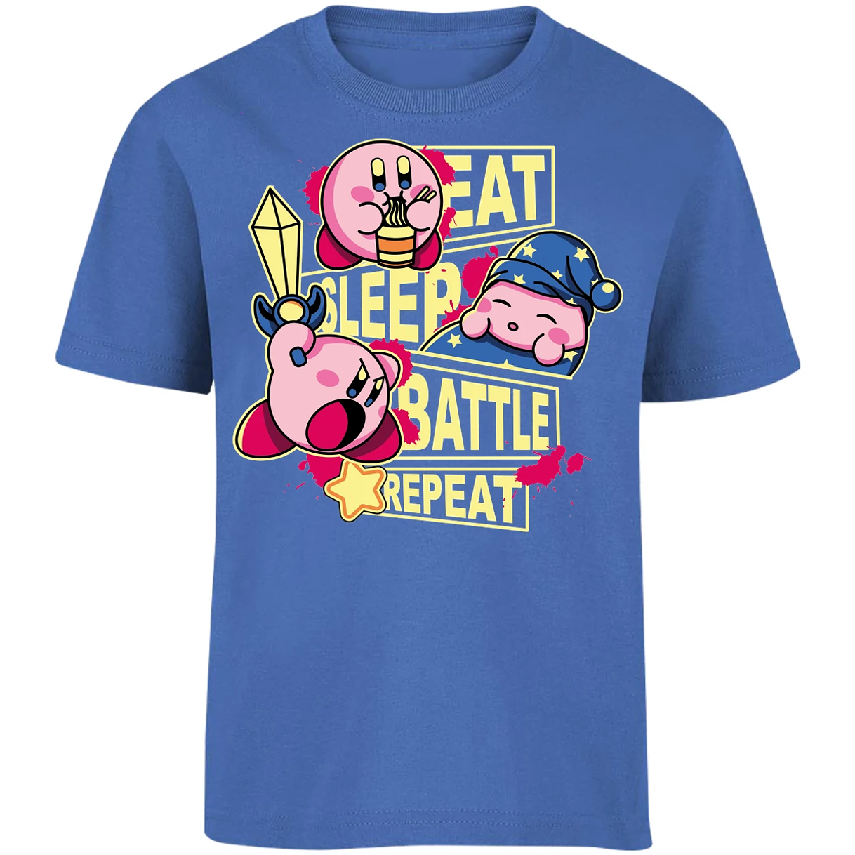 Playera Mario Bros Kirby para Niño 11