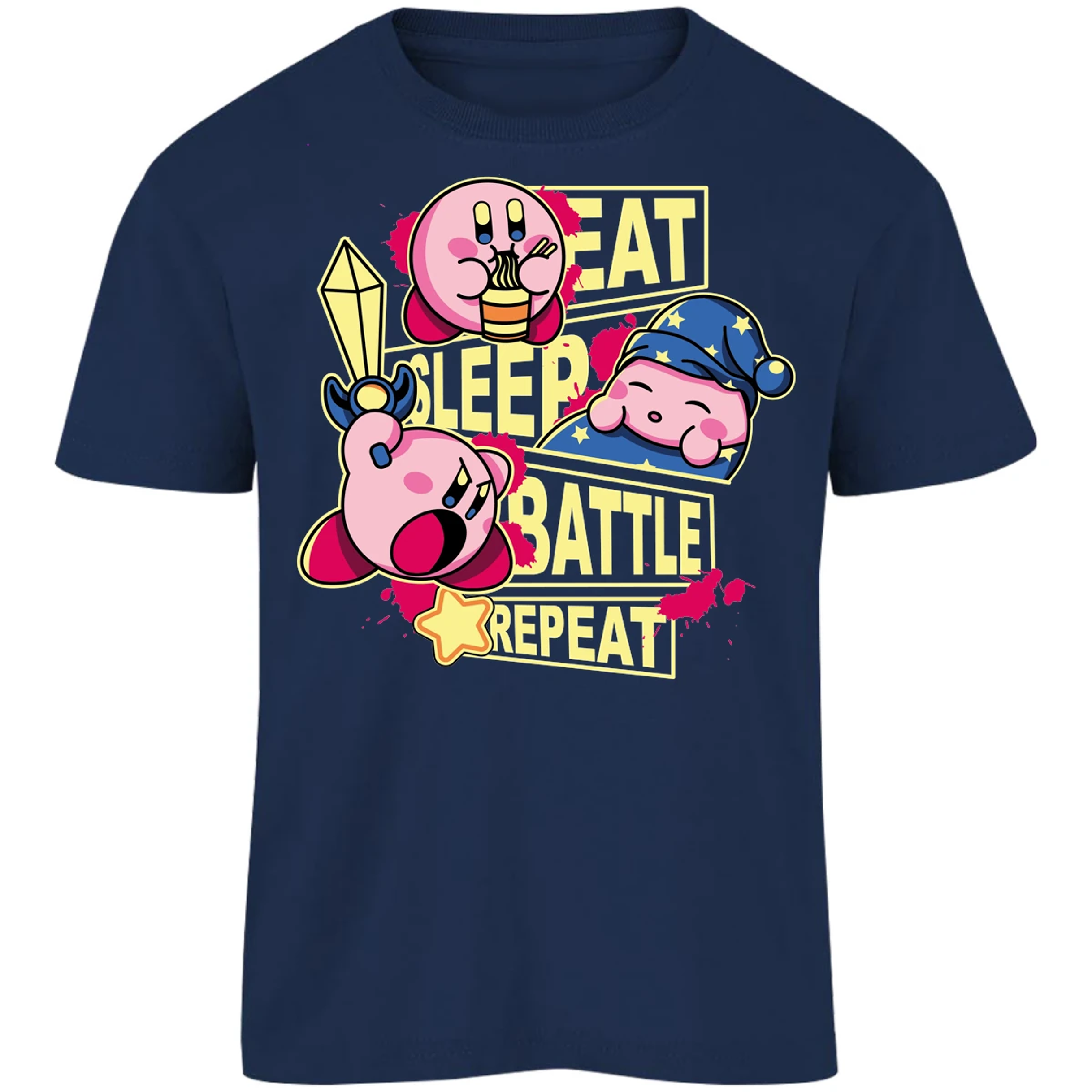 Playera Mario Bros Kirby para Niño 16