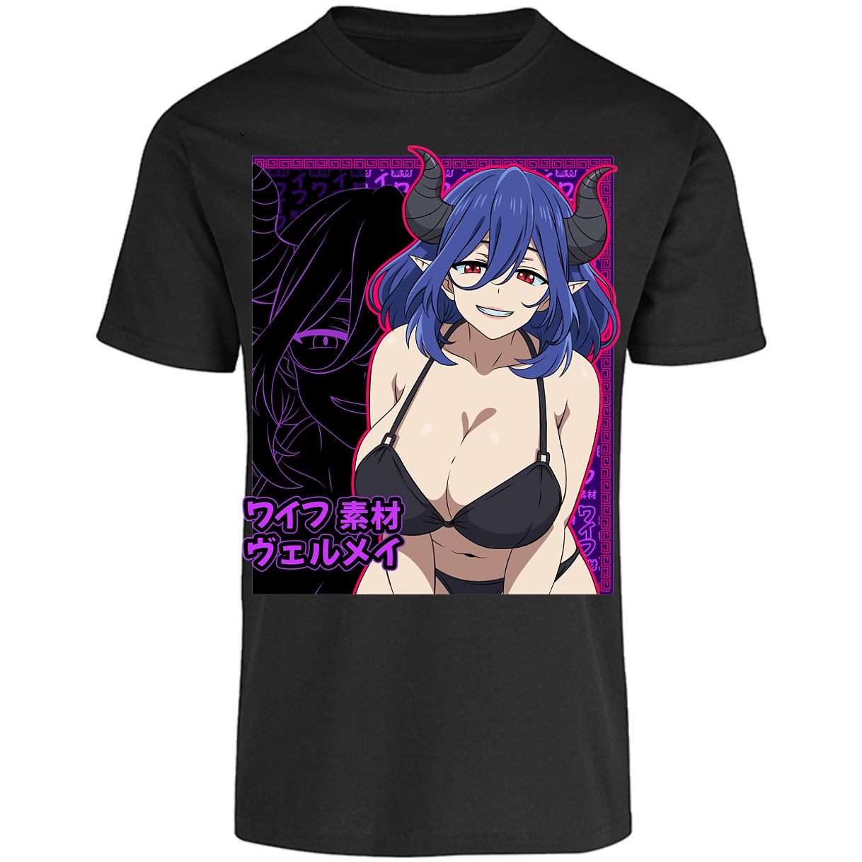 Playera Kinsou No Vermeil Vermeil Waifu para Adulto 25