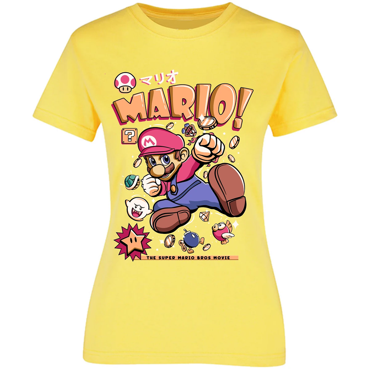 Blusa Mario Bros Mario Tee Blusa para Mujer 2