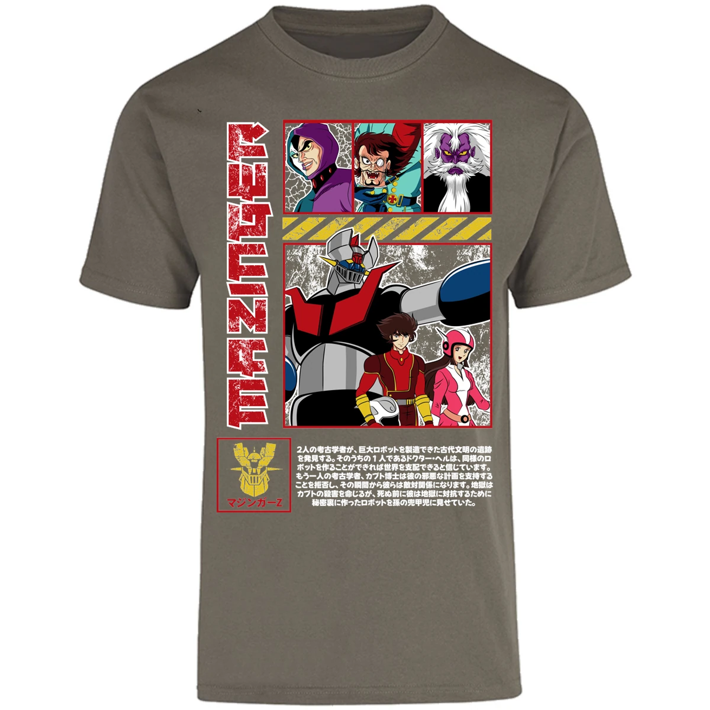 Playera Mazinger Z Mazinger Z para Adulto 24