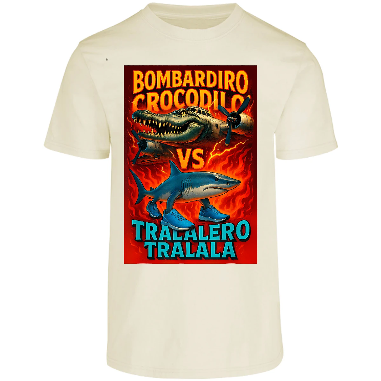 Playera Memes Bombardiro Crocodilo para Adulto 11