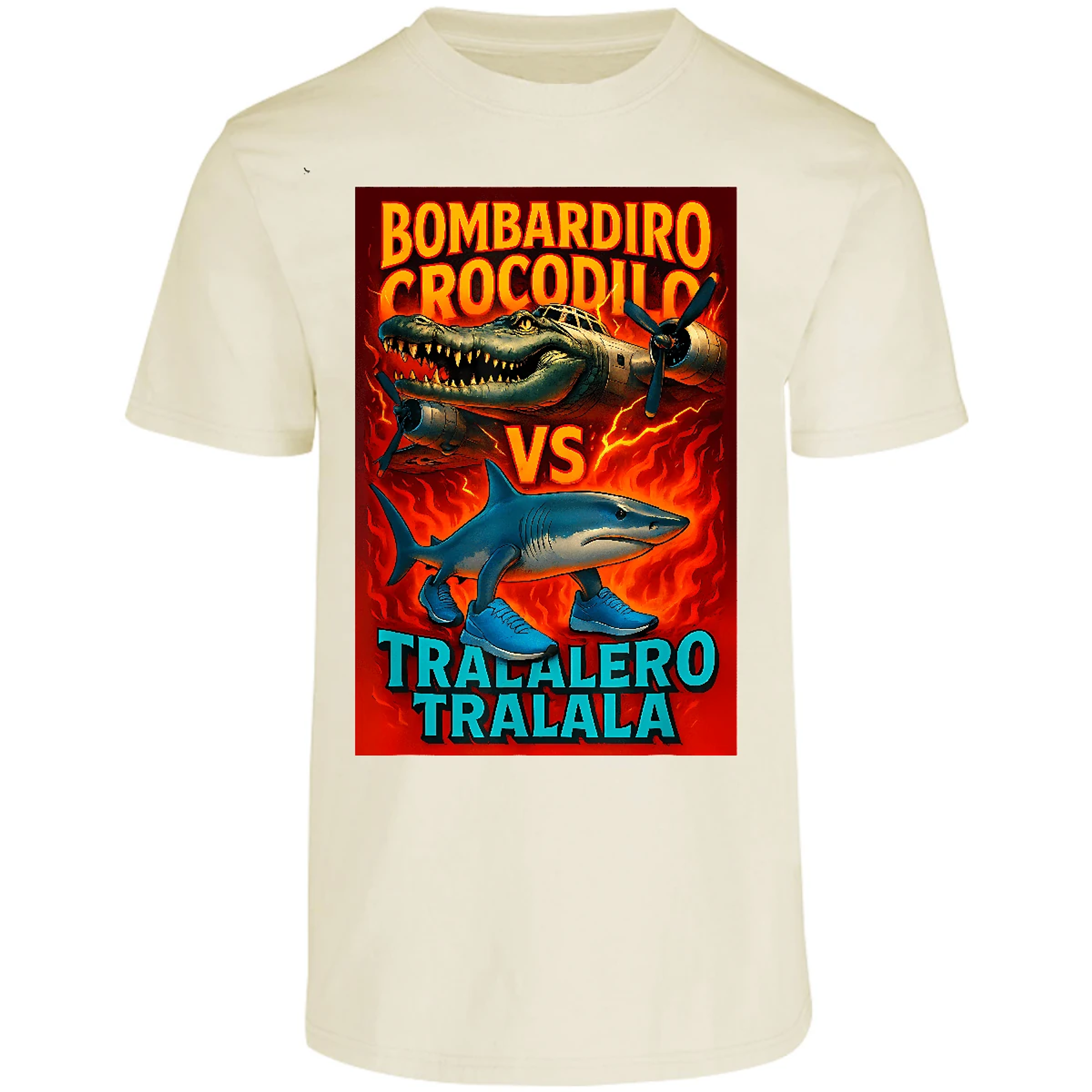 Playera Memes Bombardiro Crocodilo para Adulto 11