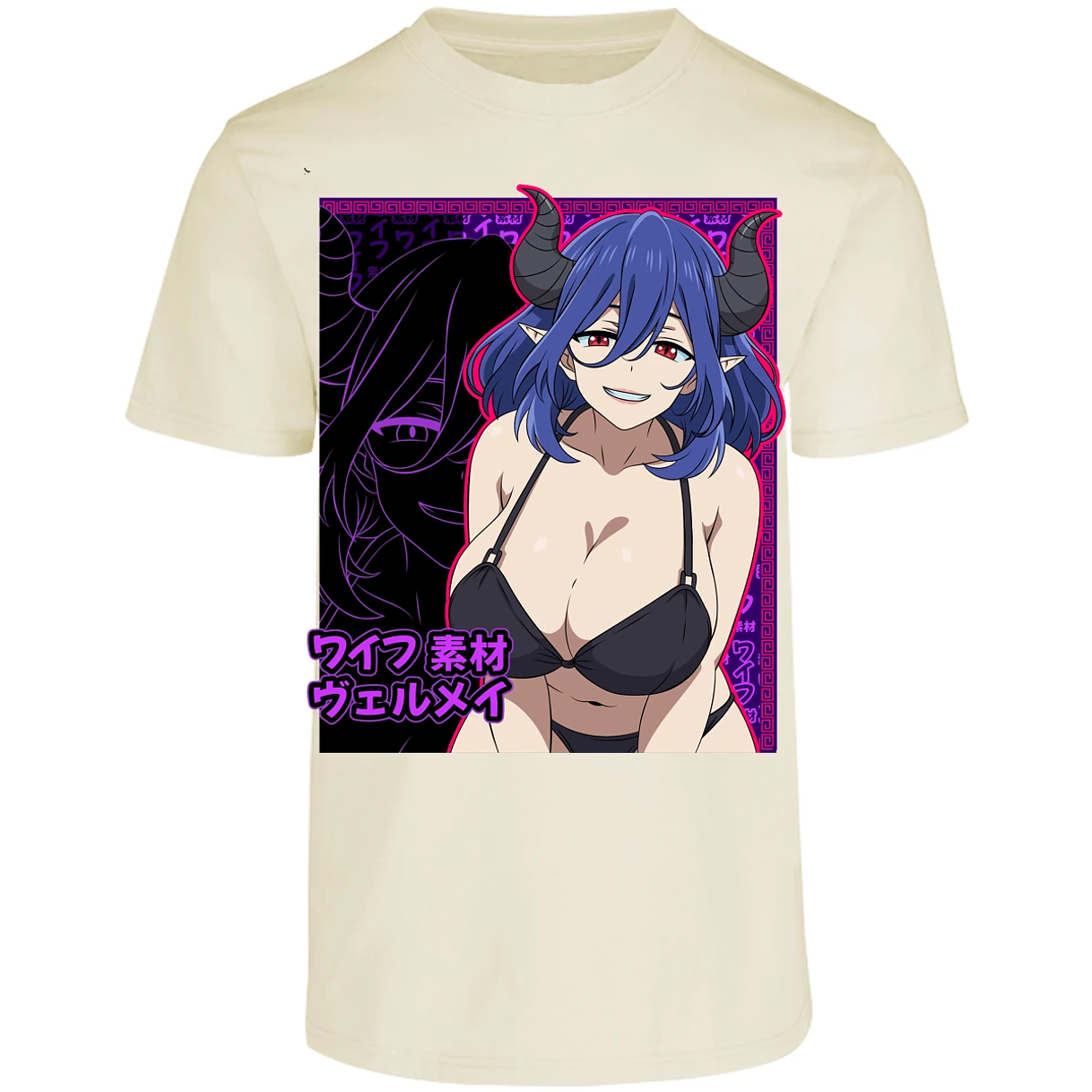 Playera Kinsou No Vermeil Vermeil Waifu para Adulto 24
