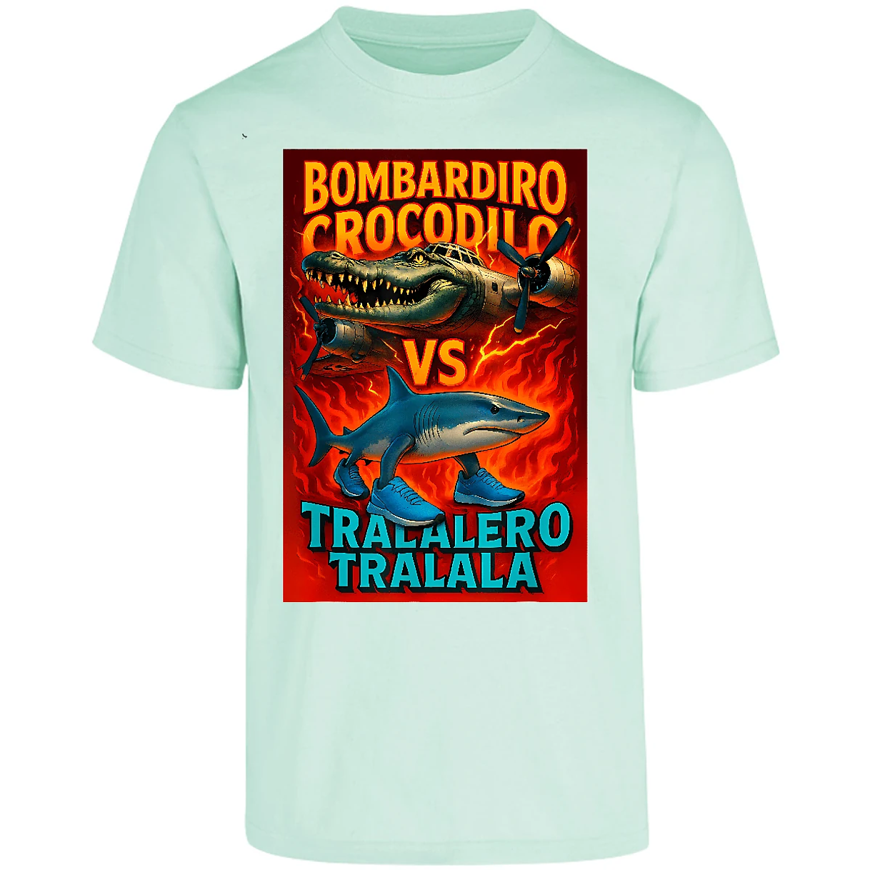 Playera Memes Bombardiro Crocodilo para Adulto 20