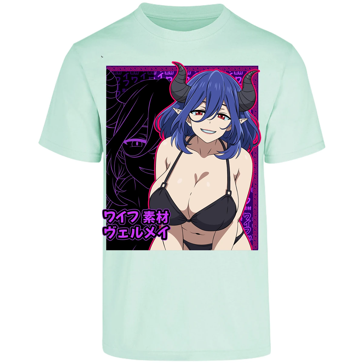 Playera Kinsou No Vermeil Vermeil Waifu para Adulto 5