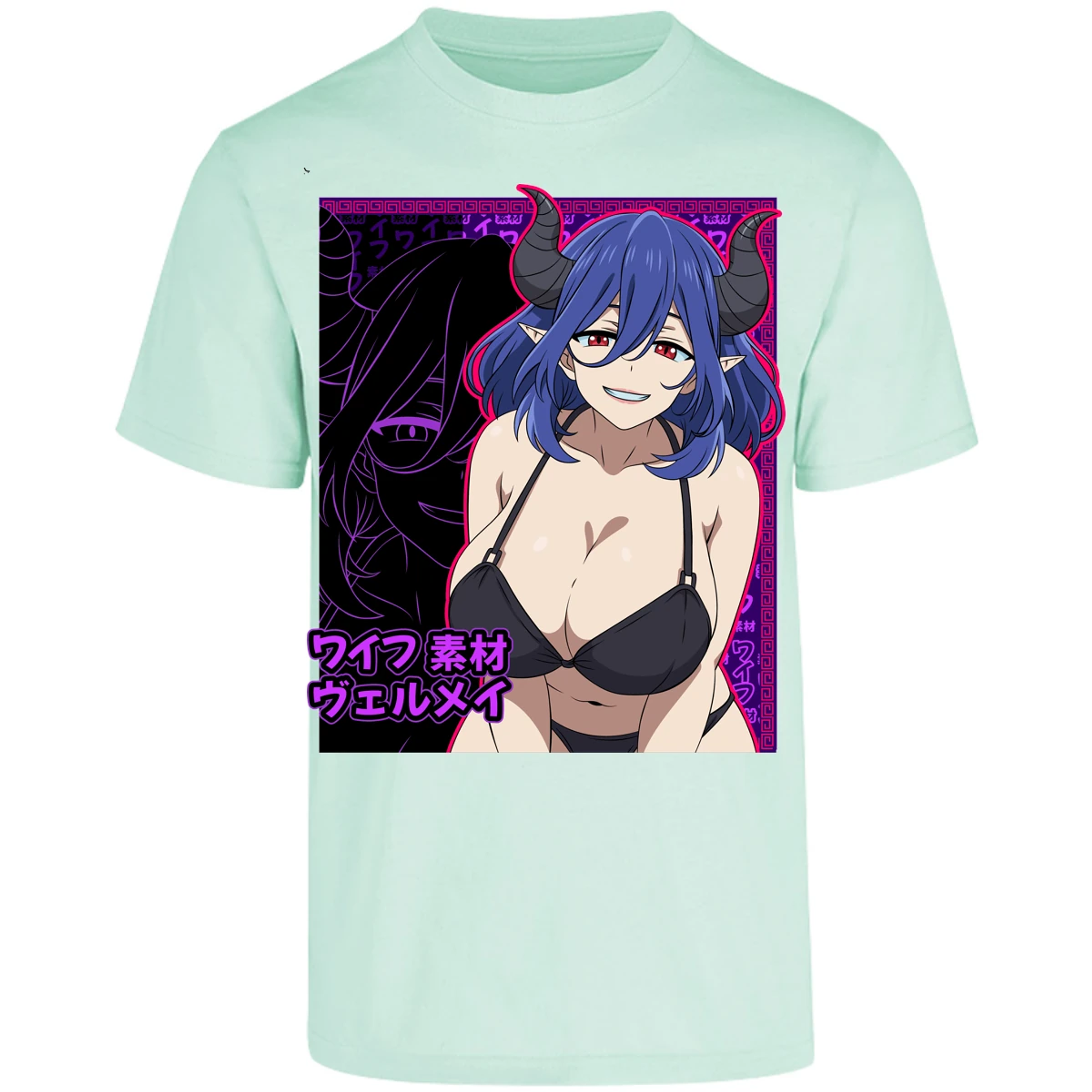 Playera Kinsou No Vermeil Vermeil Waifu para Adulto 5