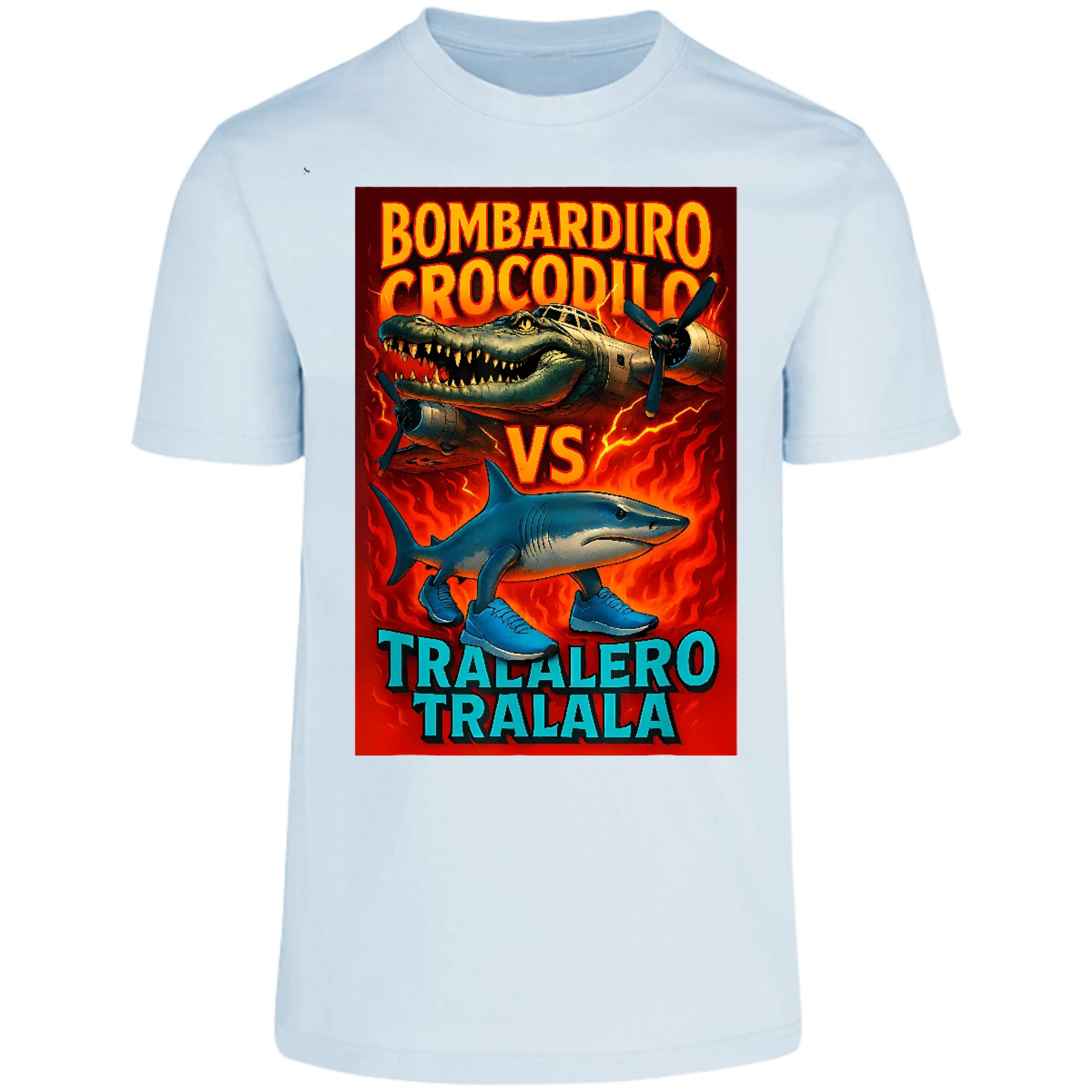 Playera Memes Bombardiro Crocodilo para Adulto 19