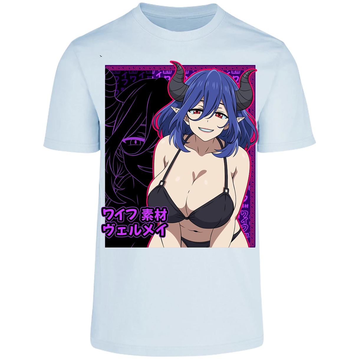 Playera Kinsou No Vermeil Vermeil Waifu para Adulto 19