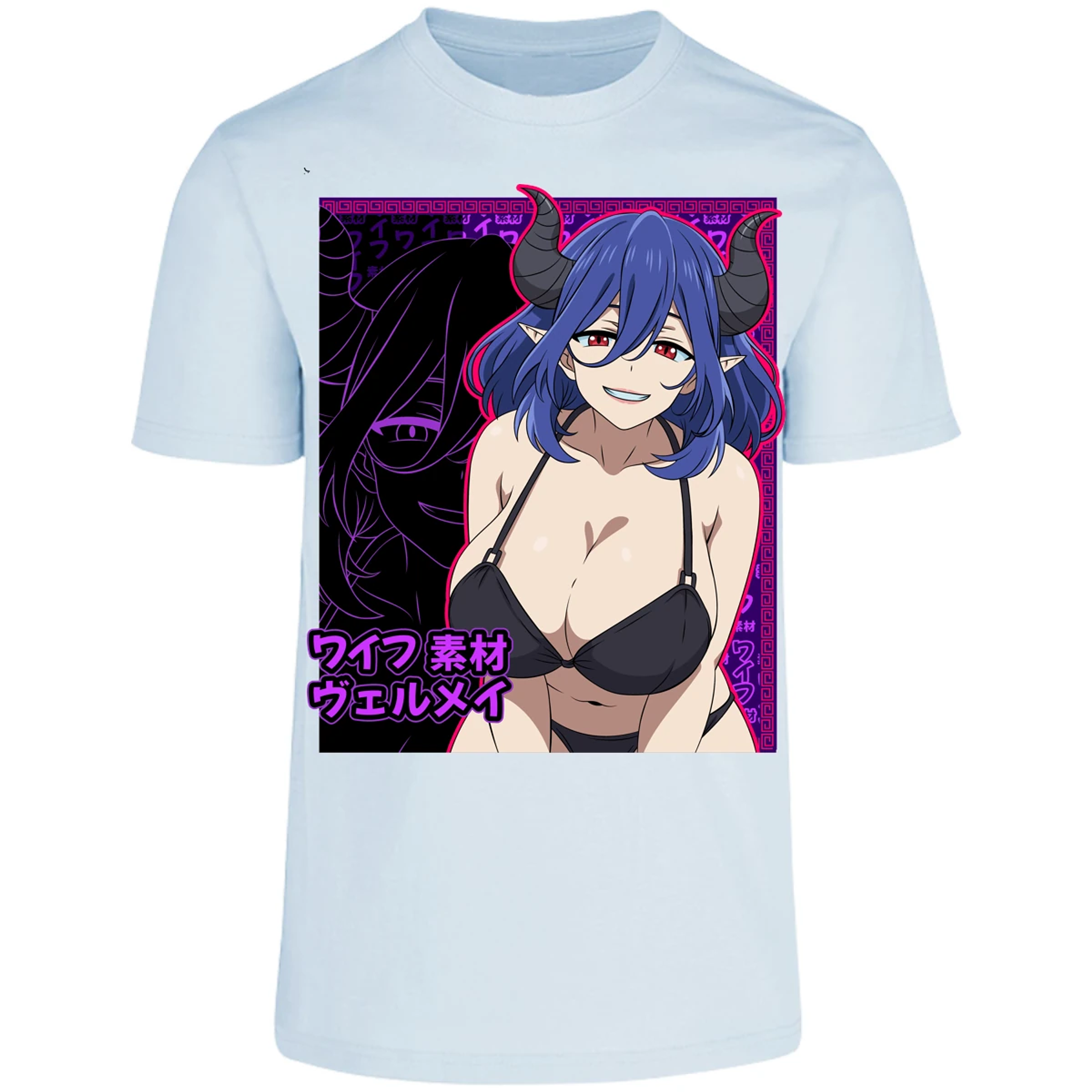 Playera Kinsou No Vermeil Vermeil Waifu para Adulto 19