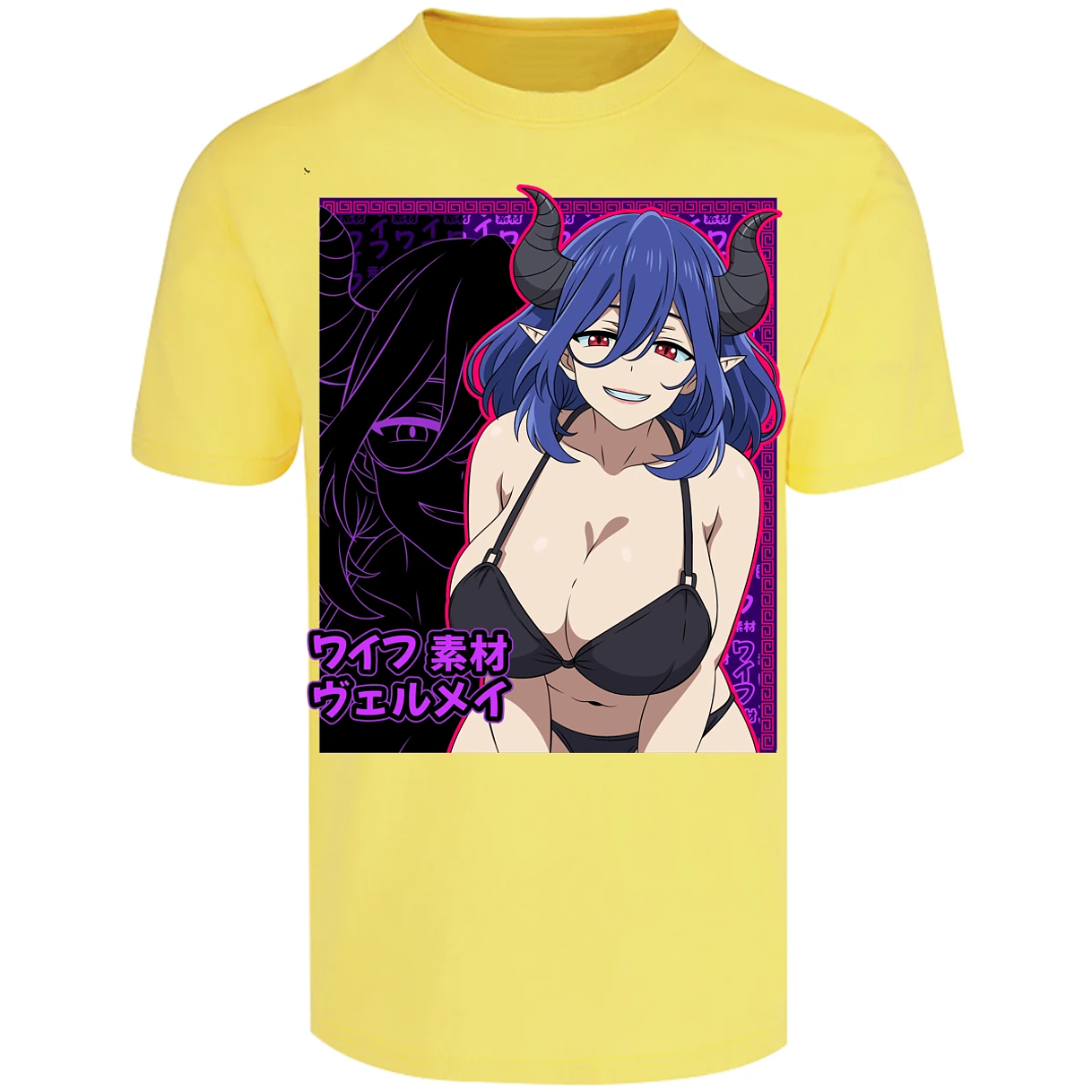 Playera Kinsou No Vermeil Vermeil Waifu para Adulto 13