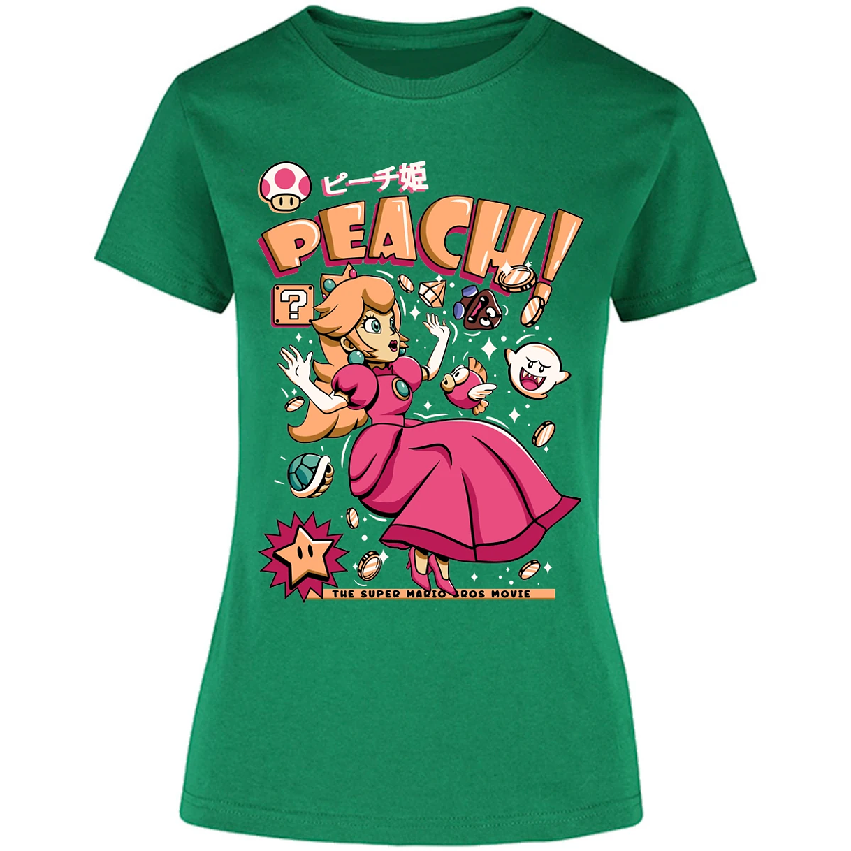 Blusa Mario Bros Peach Tee Blusa para Mujer 4