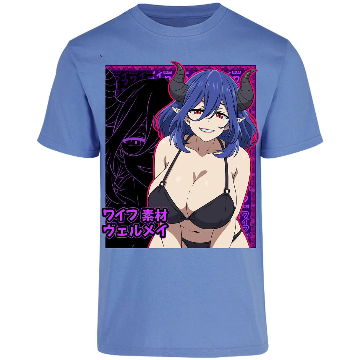 Playera Kinsou No Vermeil Vermeil Waifu para Adulto 15