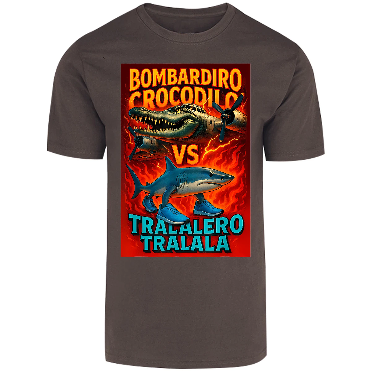 Playera Memes Bombardiro Crocodilo para Adulto 25
