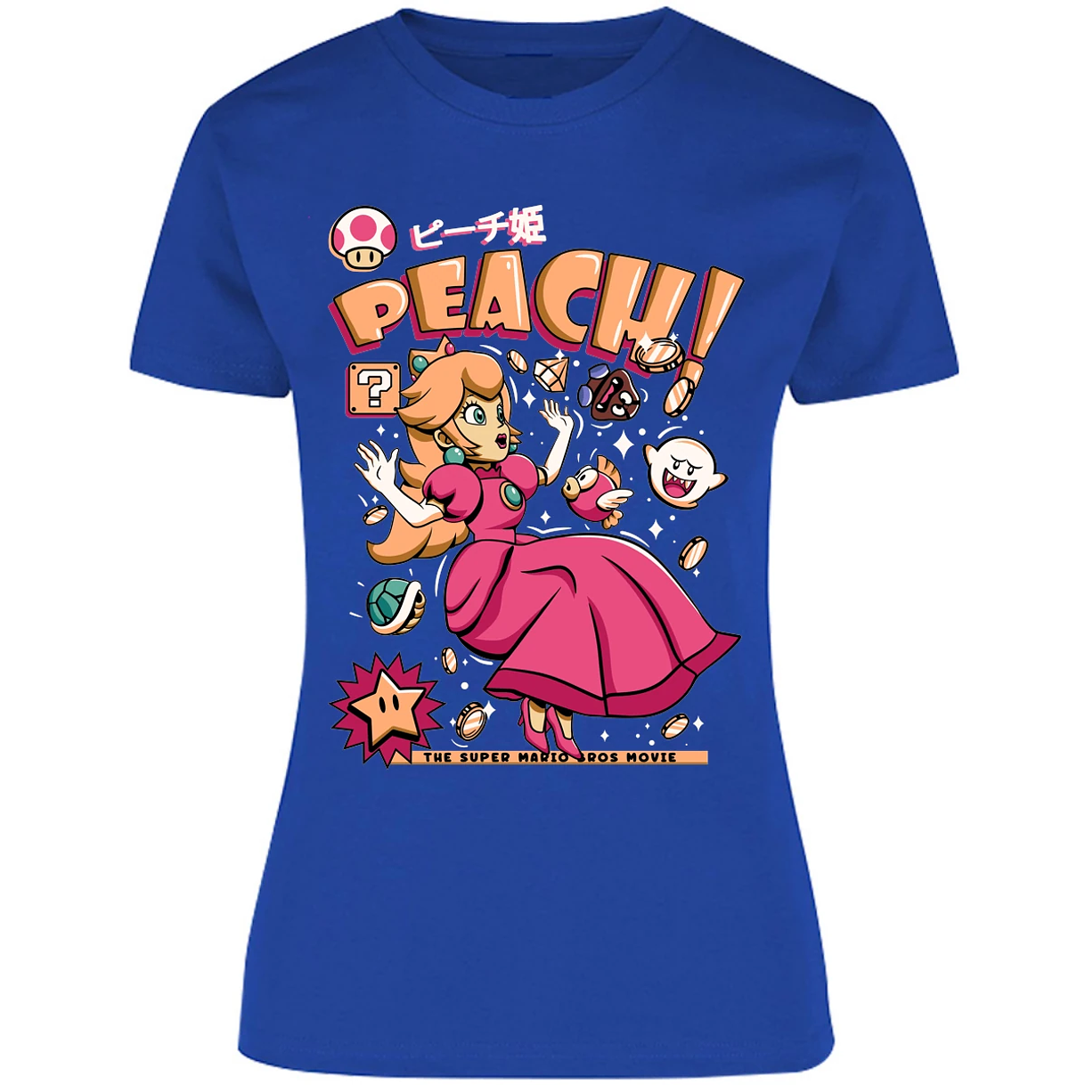 Blusa Mario Bros Peach Tee Blusa para Mujer 15