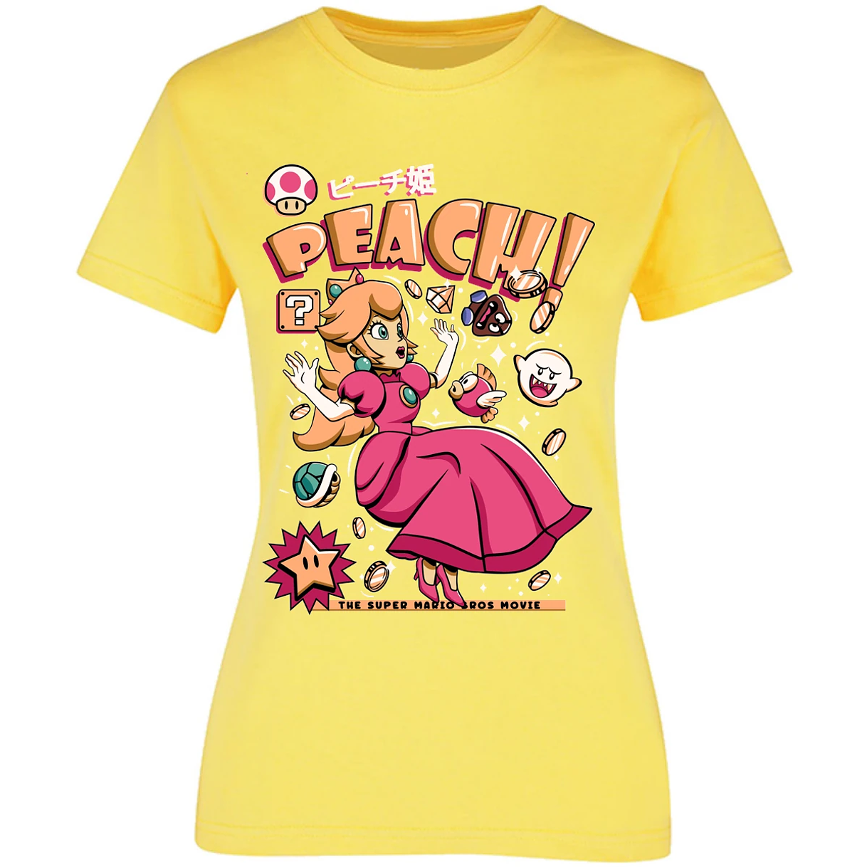 Blusa Mario Bros Peach Tee Blusa para Mujer 17