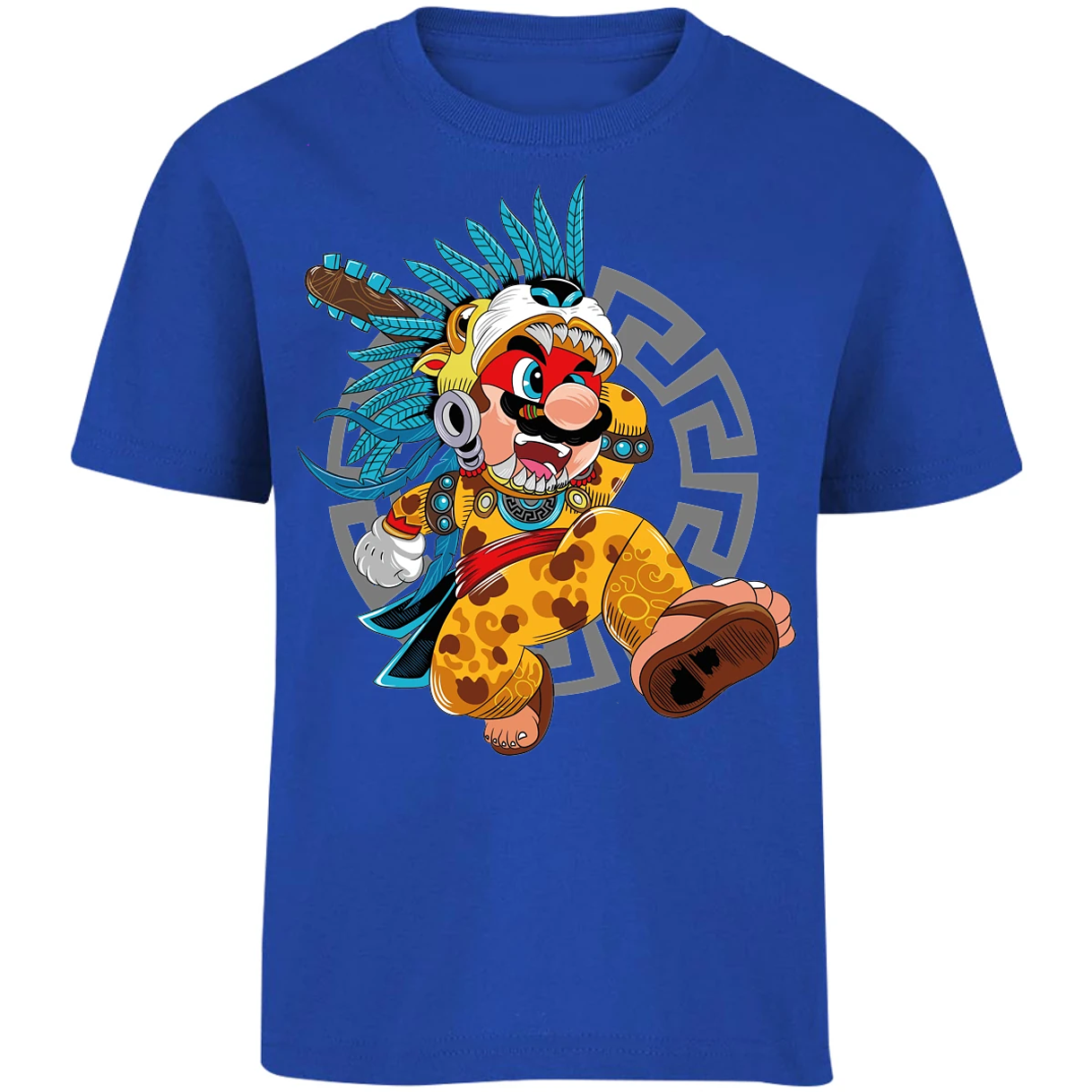 Playera Mario Bros Mario Azteca para Niño 3