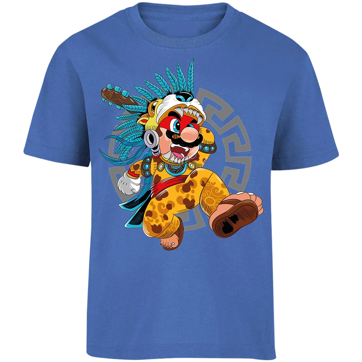 Playera Mario Bros Mario Azteca para Niño 11