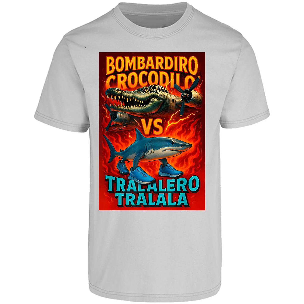 Playera Memes Bombardiro Crocodilo para Adulto 4
